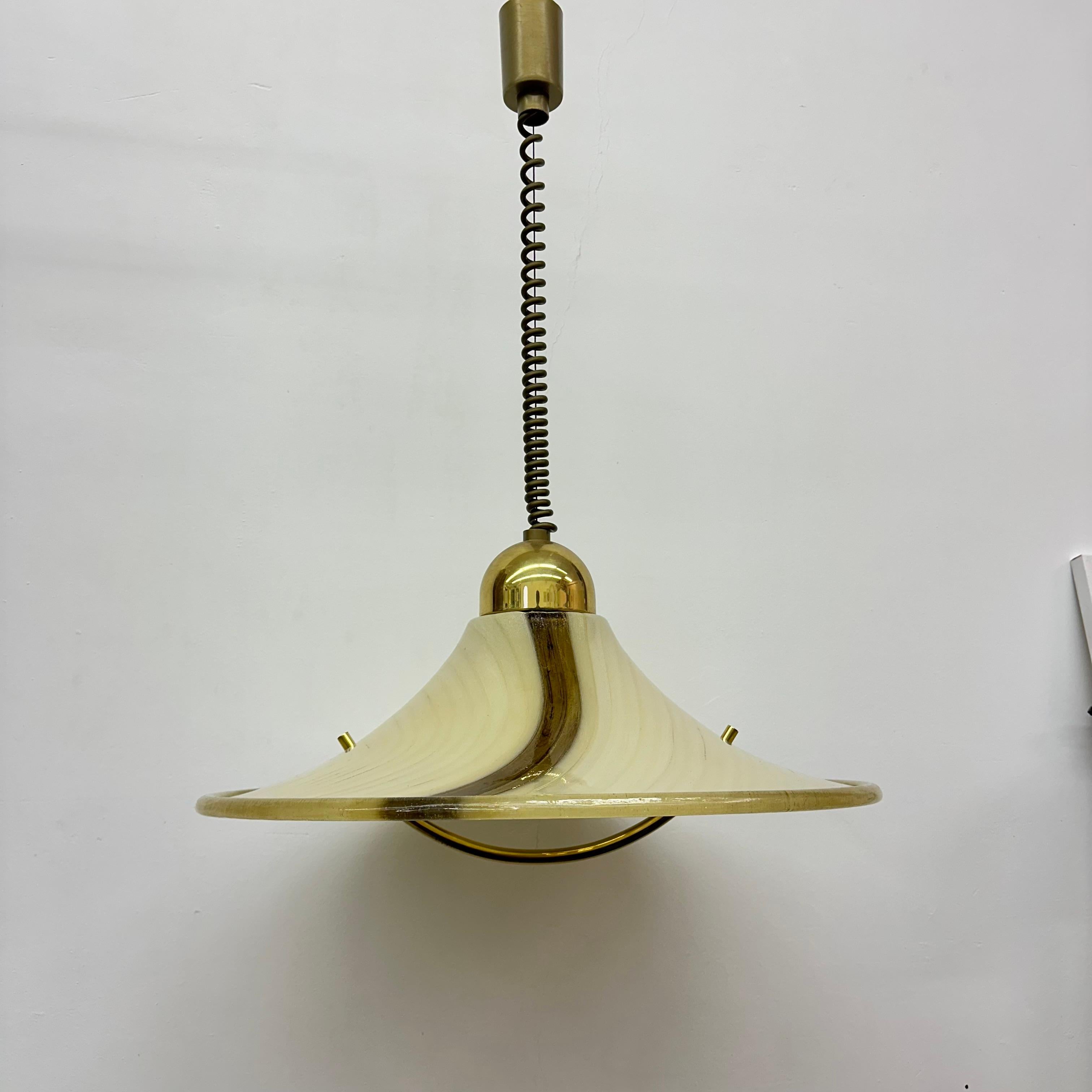 Design di metà secolo in lucite, anni '70 Hustadt Leuchten in vendita 6