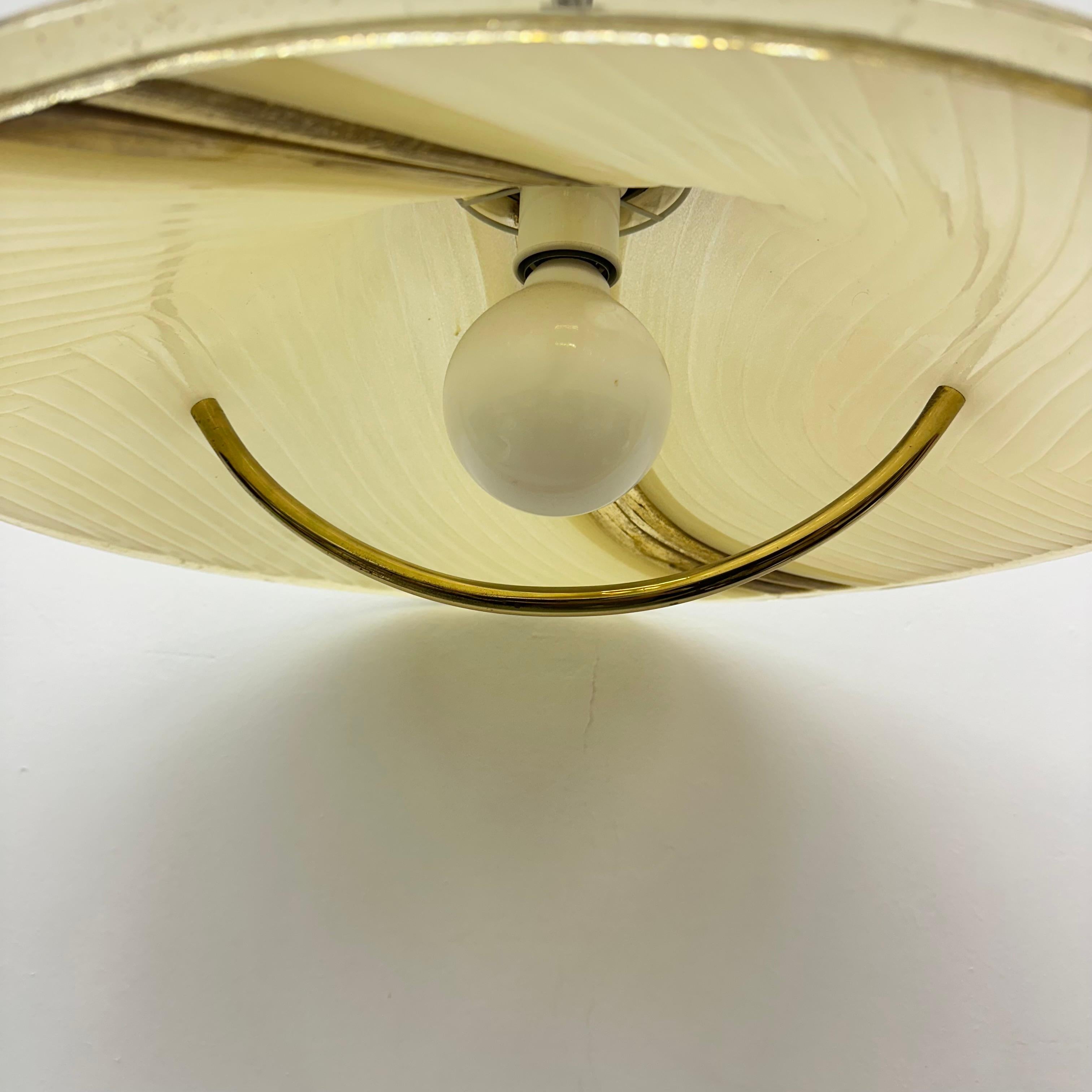 Fine XX secolo Design di metà secolo in lucite, anni '70 Hustadt Leuchten in vendita