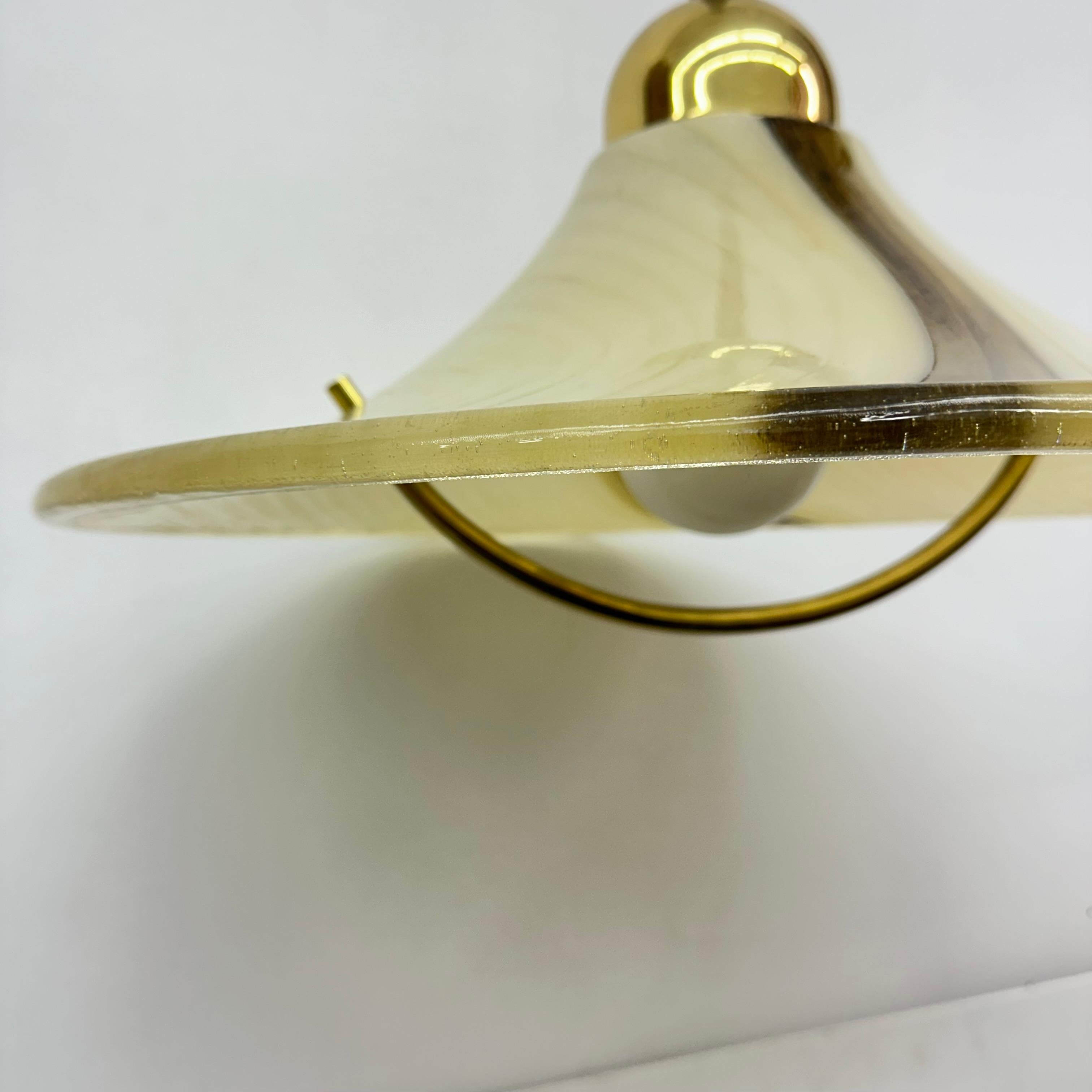 Design di metà secolo in lucite, anni '70 Hustadt Leuchten in vendita 1
