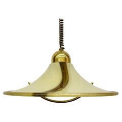Mid-century design lucite , 1970s Hustadt leuchten