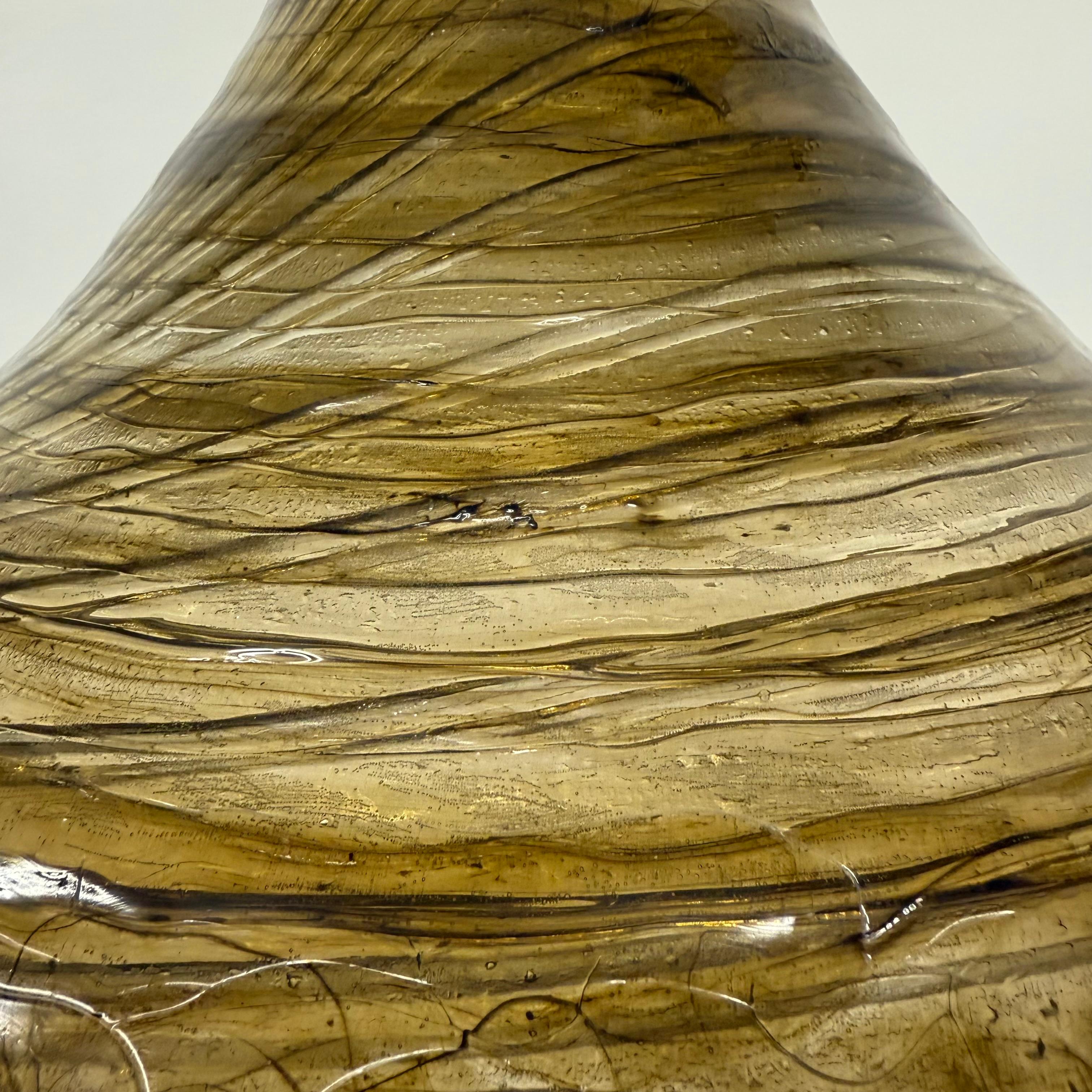 Lampada a sospensione in lucite dal design di metà secolo, anni '70 in vendita 6