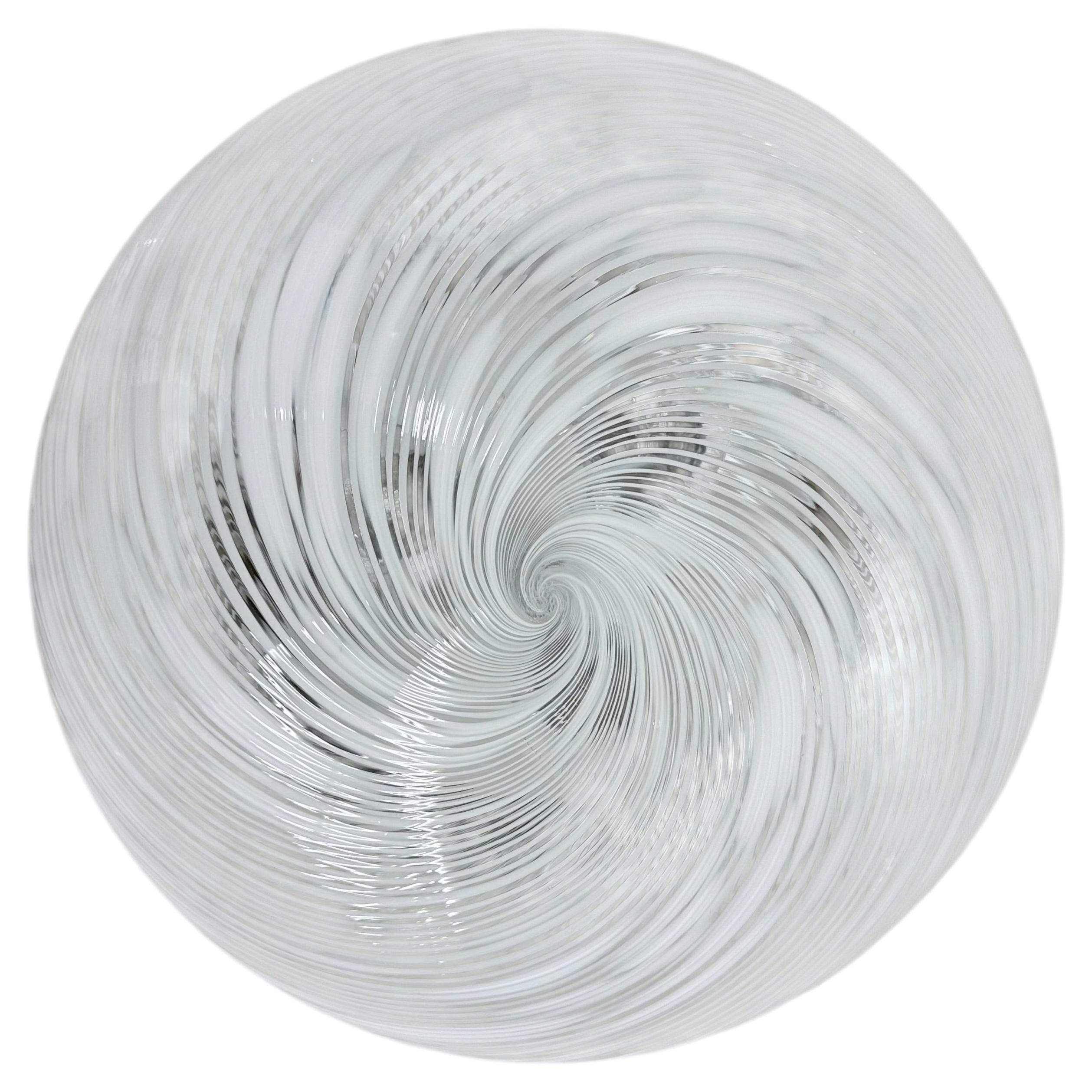 Hillebrand-Deckenleuchte aus Murano-Glas im Mid-Century-Design, 1970er Jahre