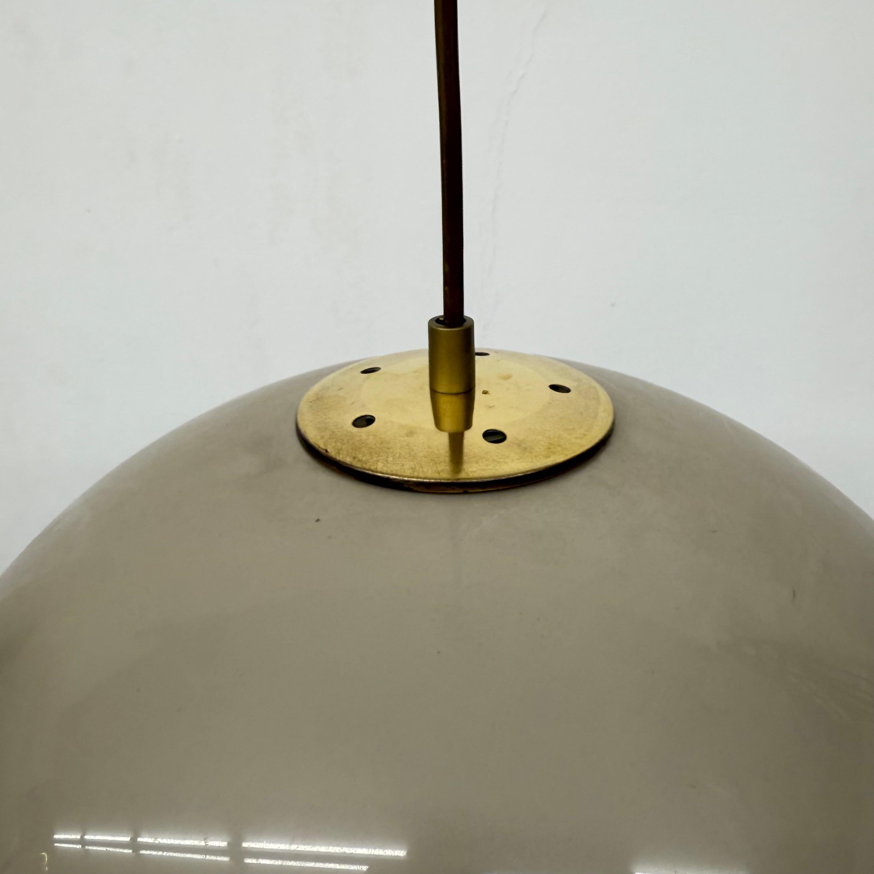 Lampada a sospensione a fungo dal design di metà secolo, anni '70 8