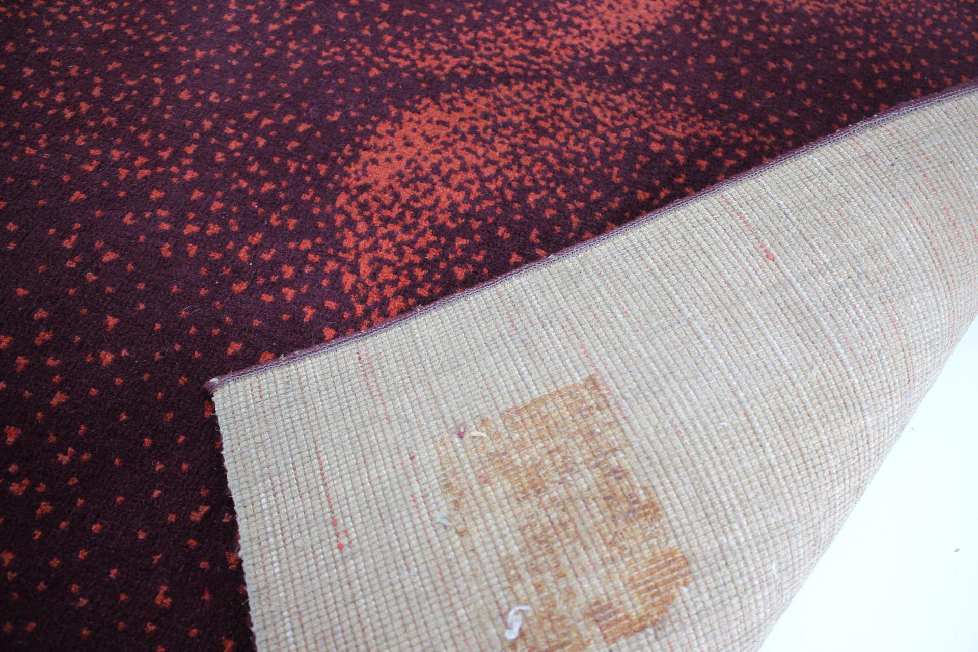 Mid-20th Century Mid Century Design Organic Wool Carpet / Rug, 1950s For Sale