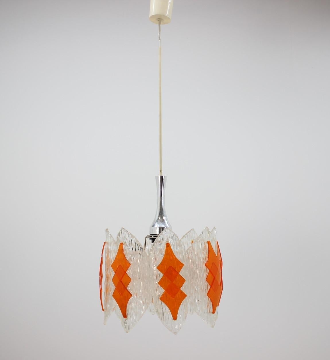 Midcentury design pendant, West Germany.