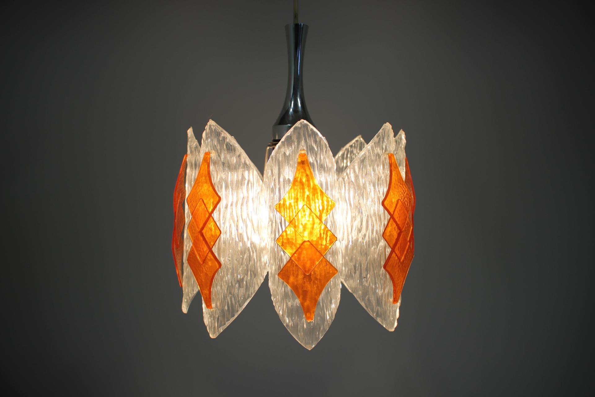 Late 20th Century Midcentury Design Pendant, Germany, 1970s.  For Sale