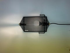 Midcentury Design Perforated Metal Wall Lamp by Tjerk Reijenga for Pilastro Dut