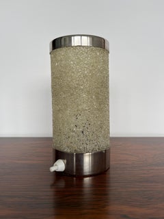 Lampe de bureau en plastique et chrome au design mi-siècle moderne par Aka, Allemagne, années 1960