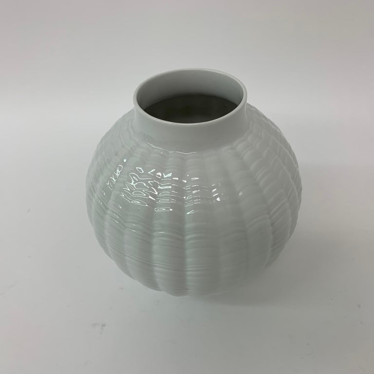 MidCentury Design Porcelain Eschenbach Vase Kaiser Germany, 1970’s For
