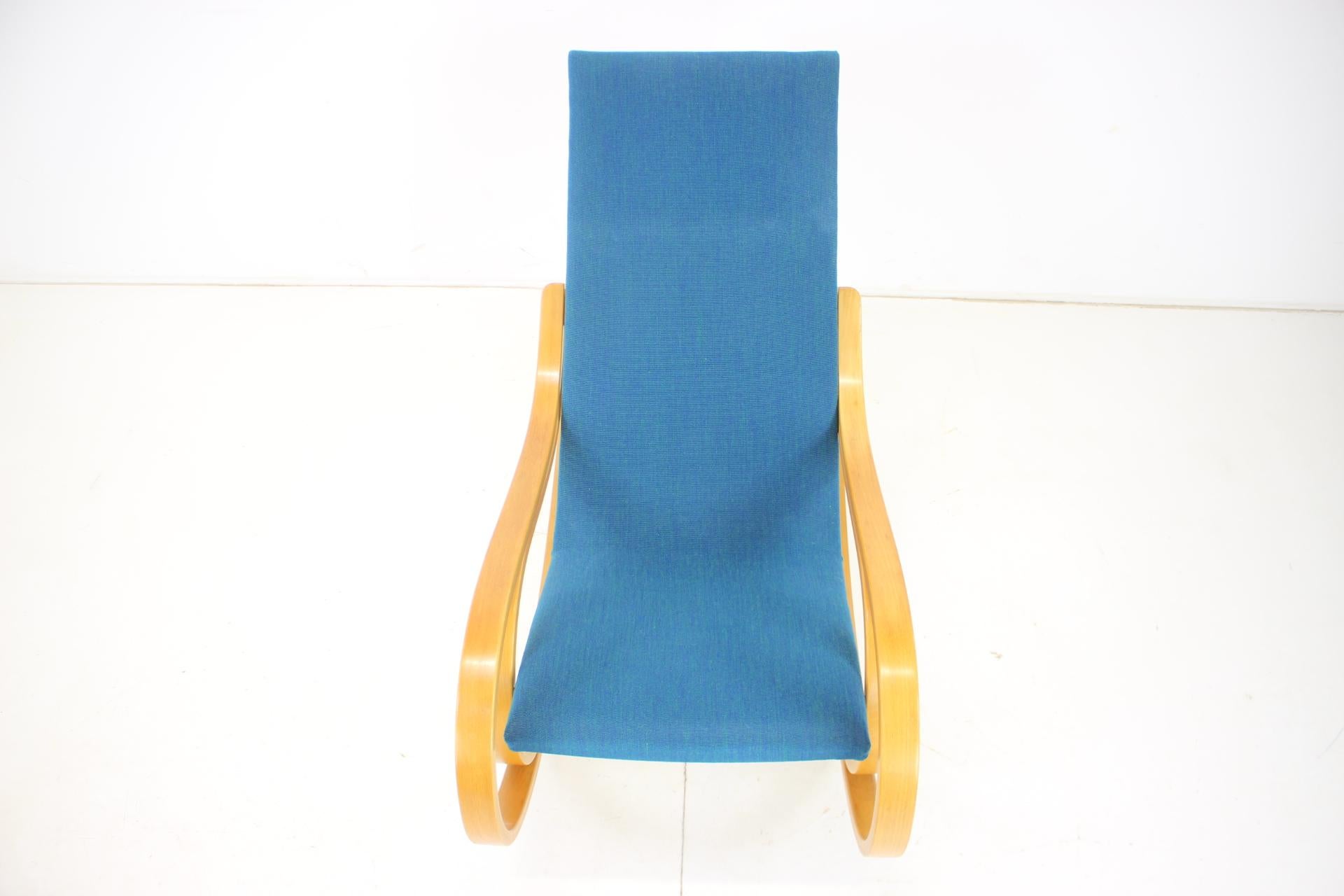 Late 20th Century Mid-Century Design Rocking Armchair, 1970s For Sale
