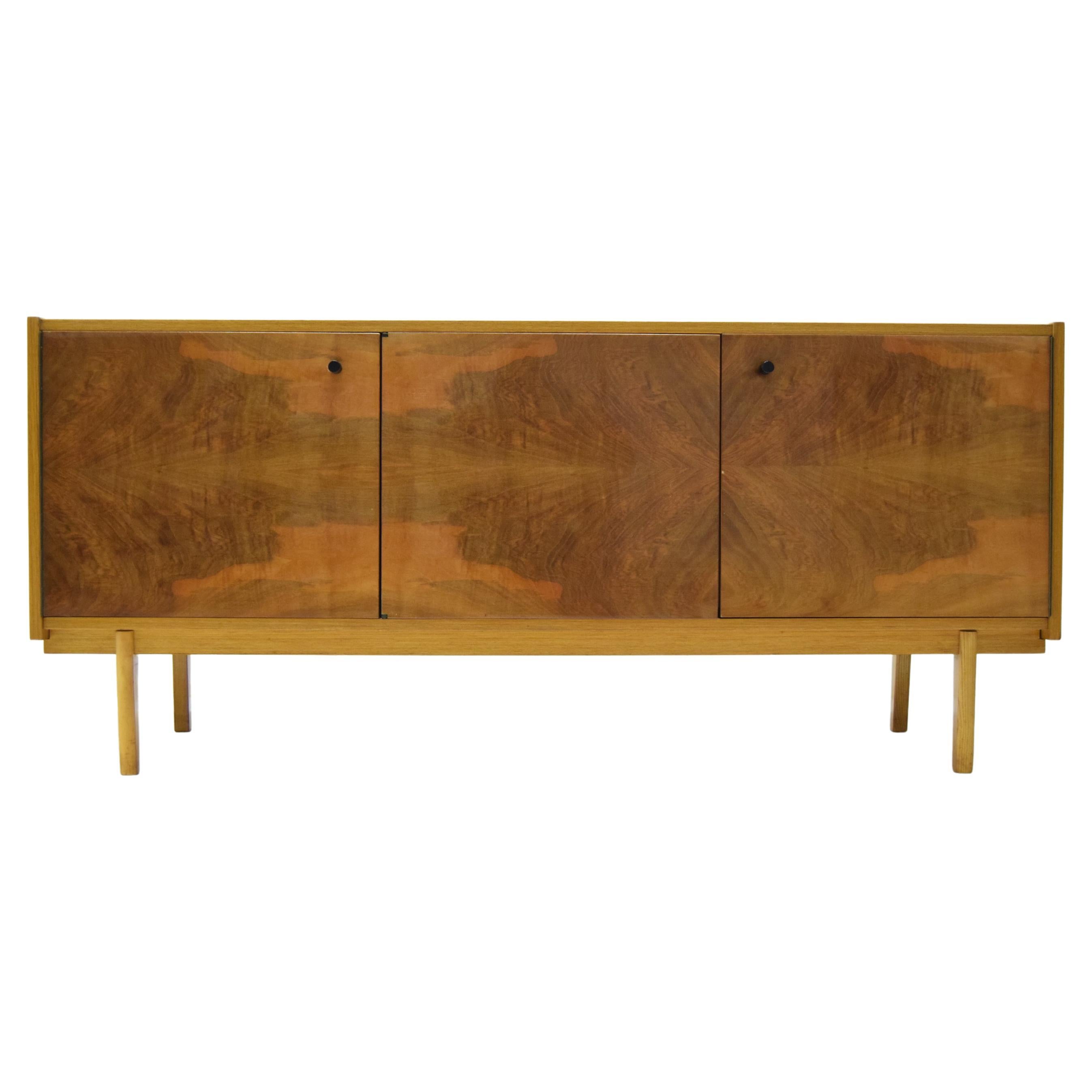 Minimal Wooden Sideboard from Jitona, 1960s For Sale at 1stDibs