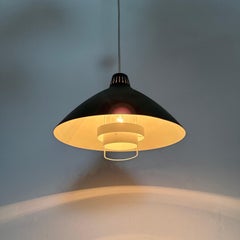Mid Century design Swedish green hanging lamp , 1960’s
