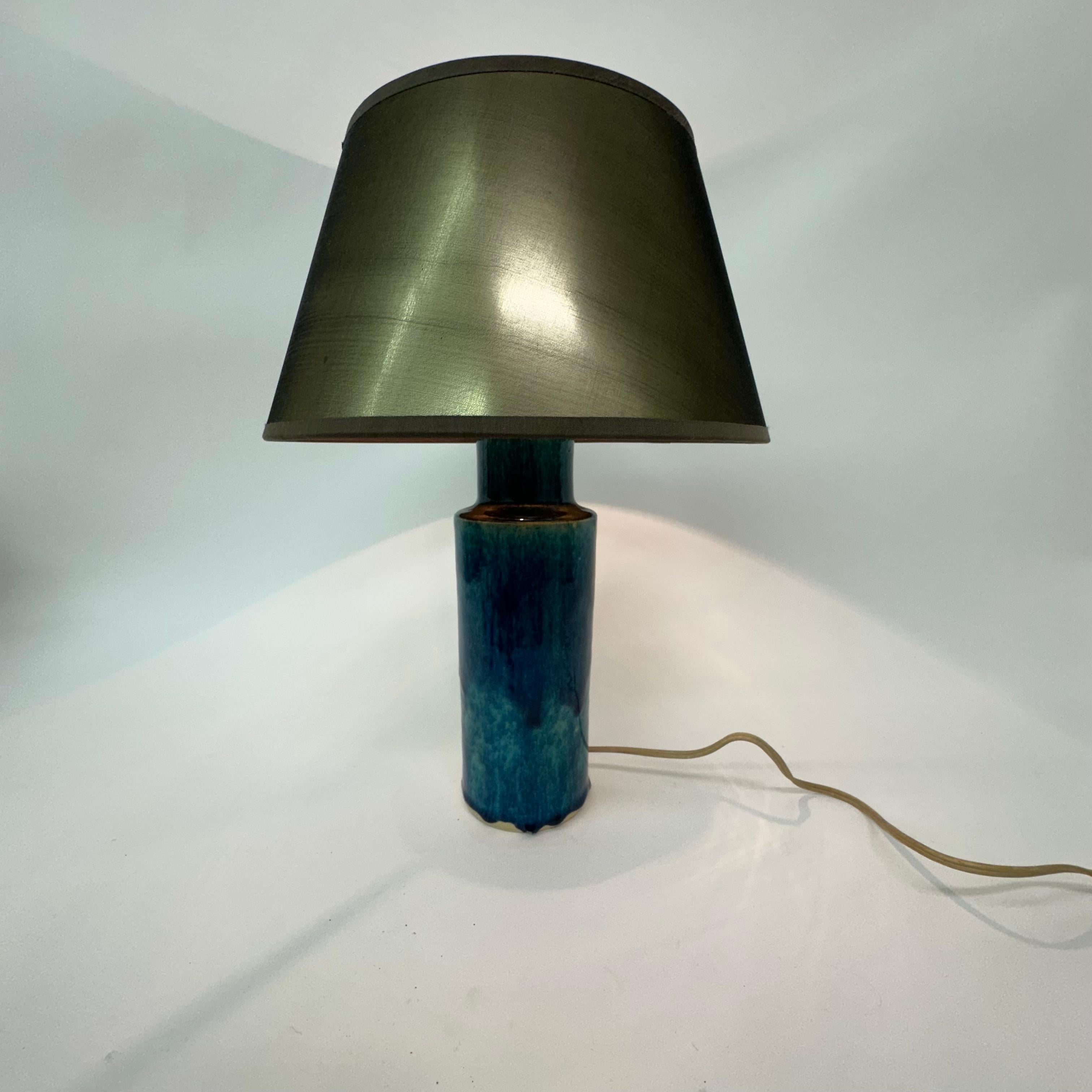 Mid Century design table lamp blue ceramic , 1970’s


Dimensions: 41 cm H , 30 cm Diameter
Condition: Good
Material: Ceramic , Fabric
Color: Blue , gold