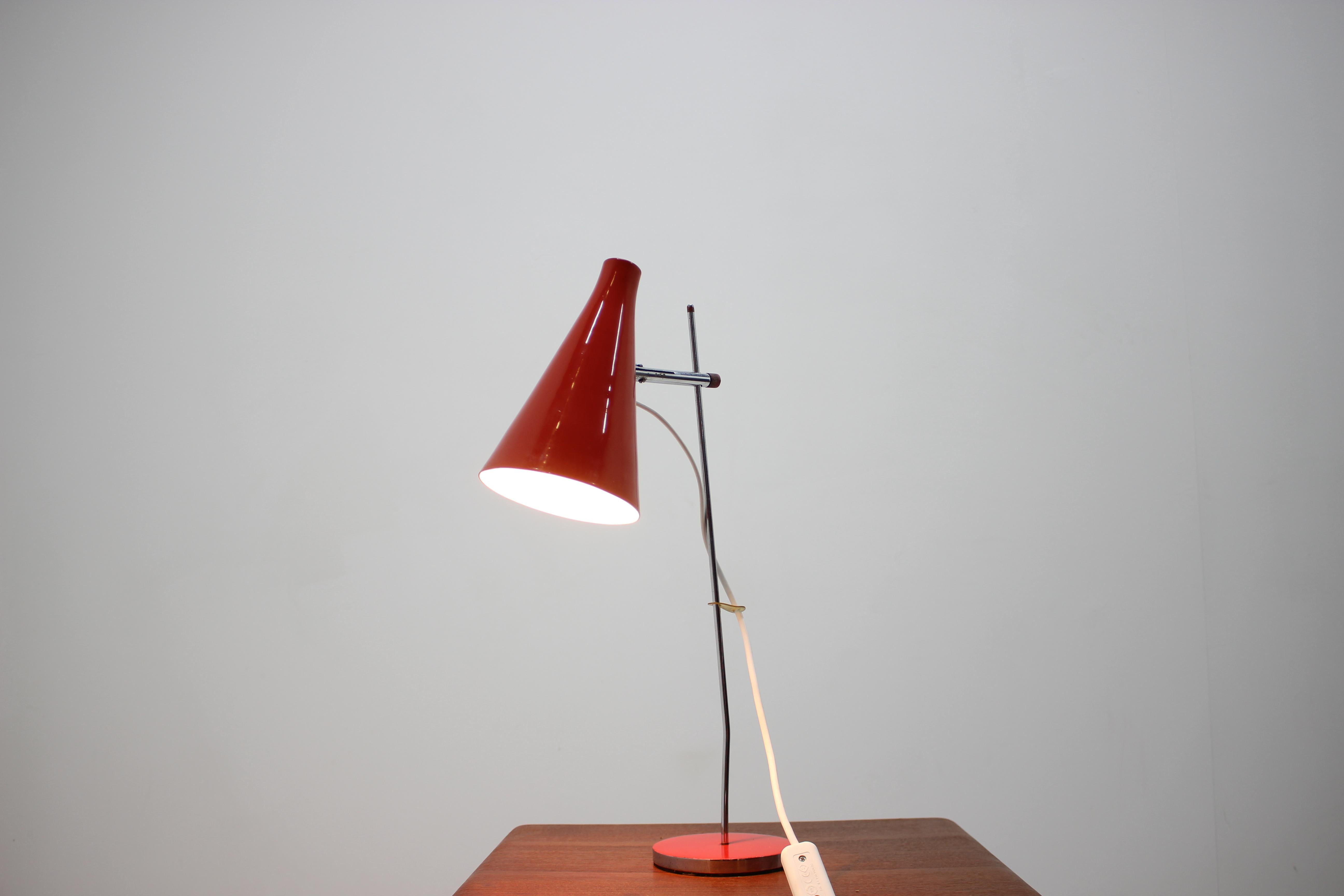Mid-Century Modern Lampe de table design du milieu du siècle dernier par Josef Hurka, années 1960 en vente