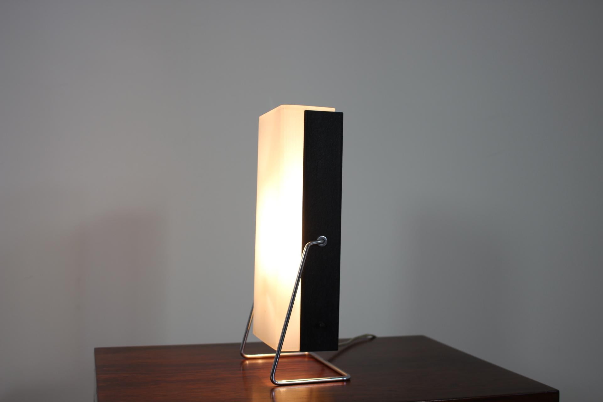 Midcentury Design Table Lamp by Drukov, 1970s In Excellent Condition For Sale In Praha, CZ