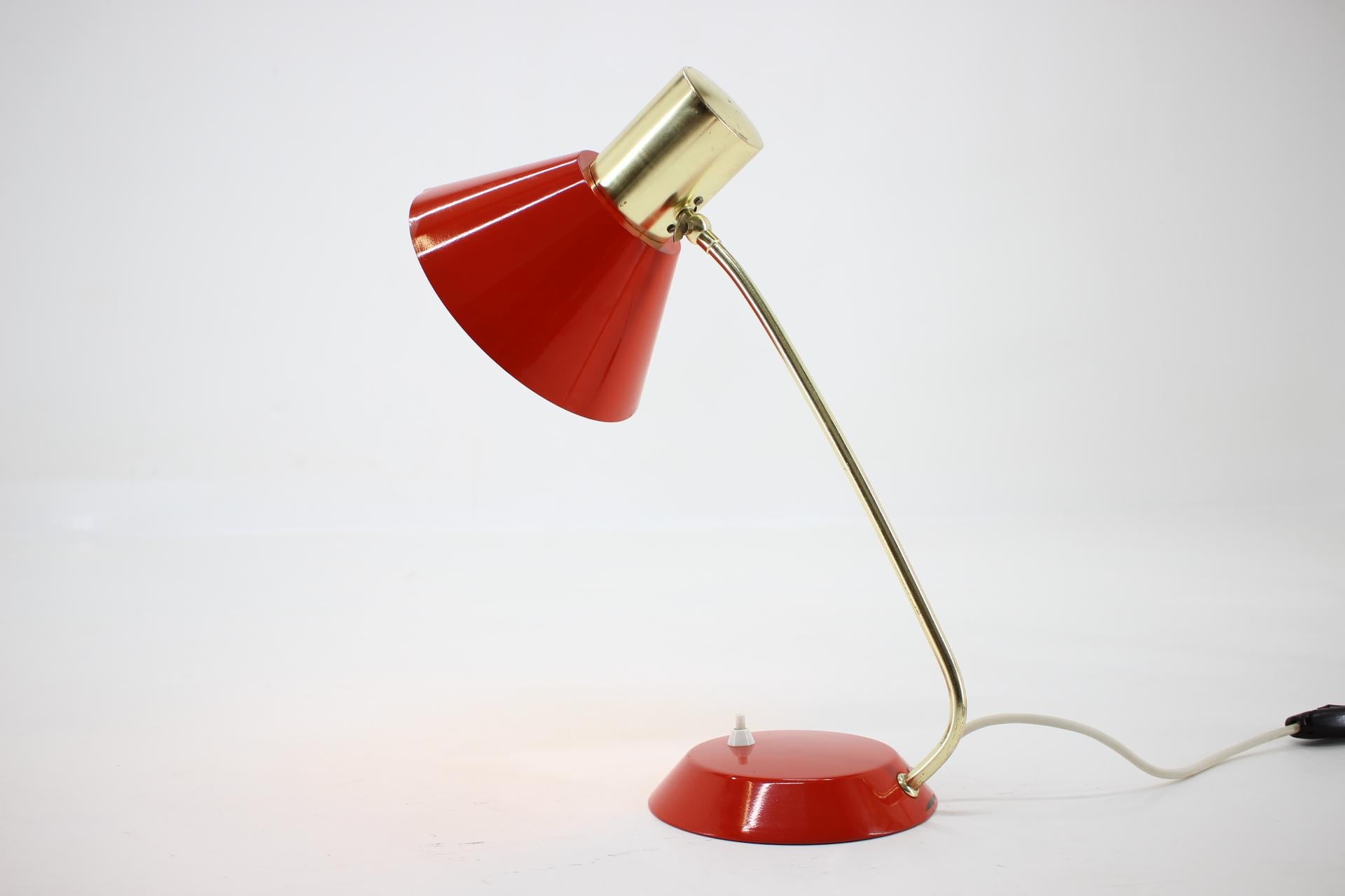 Midcentury Design Table Lamp, Germany, 1970s In Good Condition For Sale In Praha, CZ