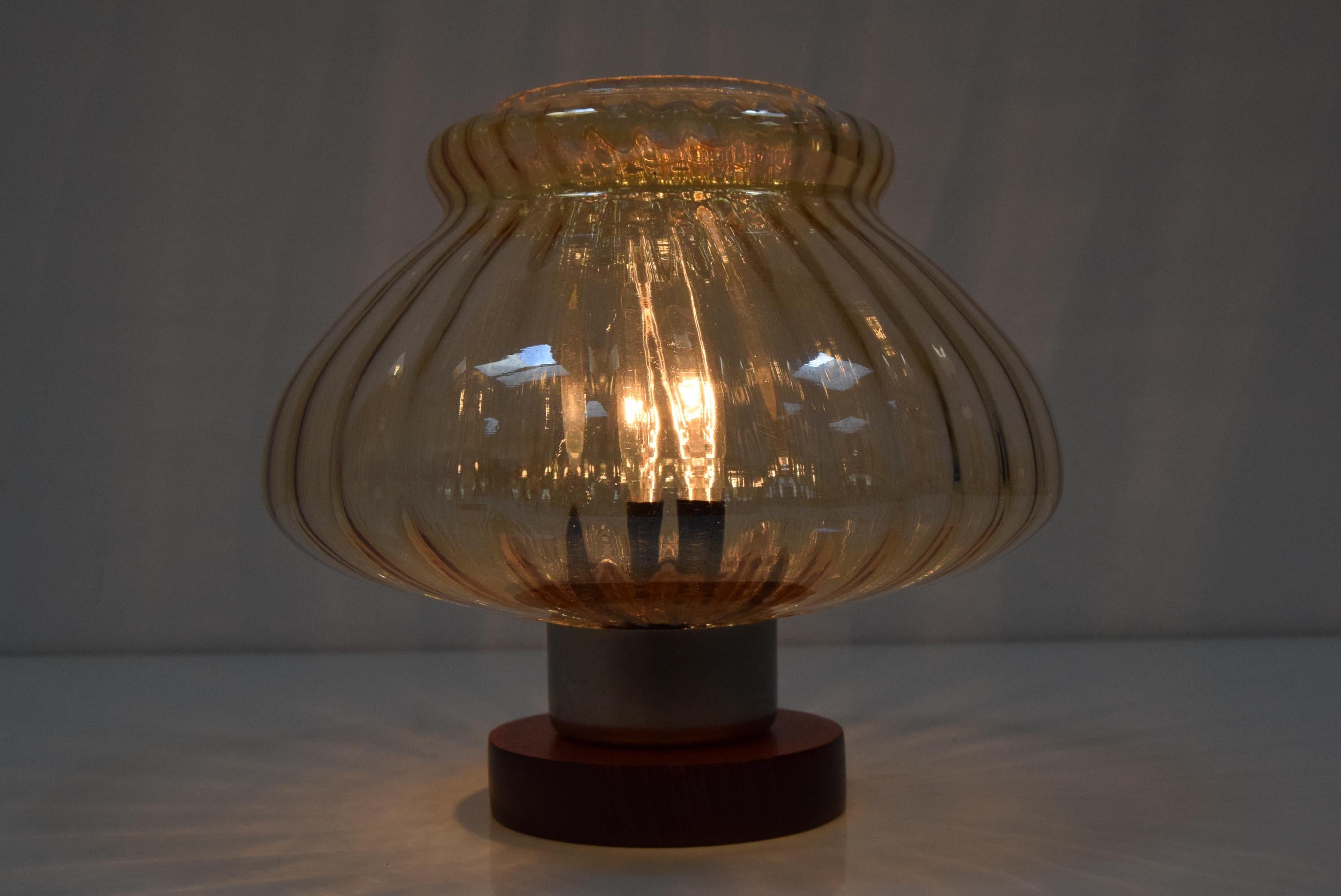 Mid-century Design Table Lamp/Pokrok Zilina, 1960's.  For Sale 2