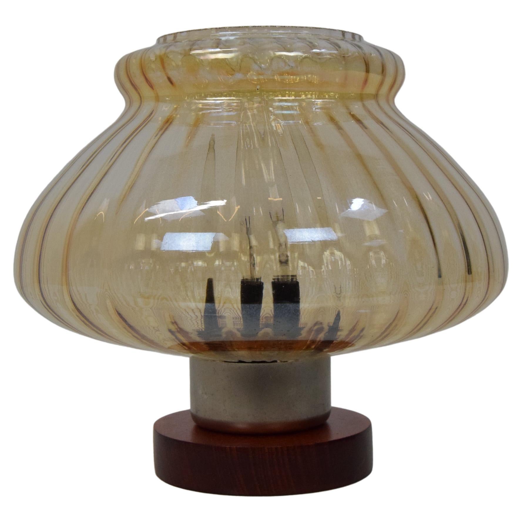 Mid-century Design Table Lamp/Pokrok Zilina, 1960's.  For Sale