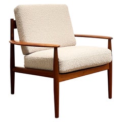 Mid-Century Design Teak Armchair by Grete Jalk for France & Søn, Denmark, 1950s