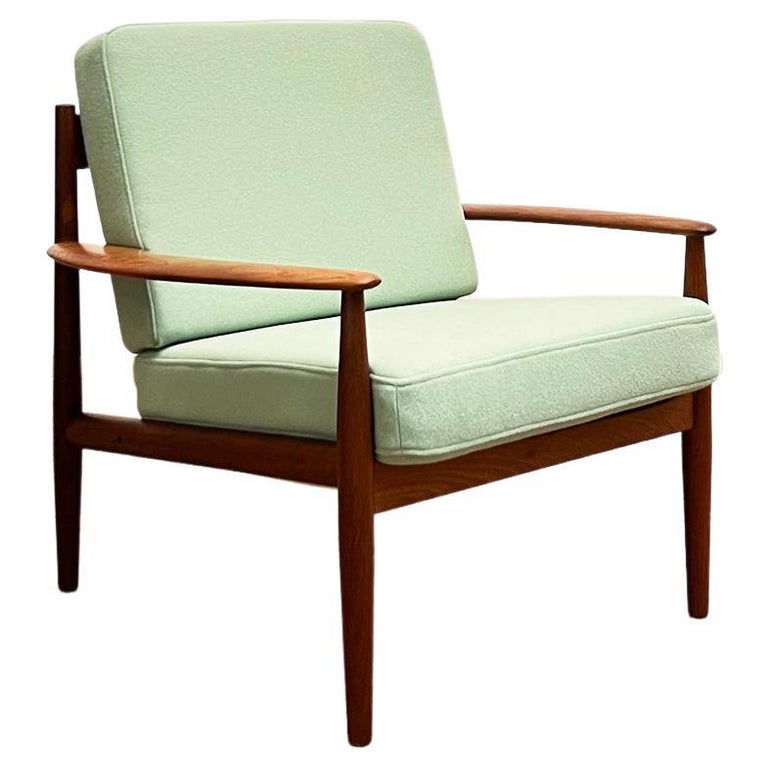 Mid-Century Design Teak Armchair by Grete Jalk for France and Søn, Denmark,  1950s For Sale at 1stDibs