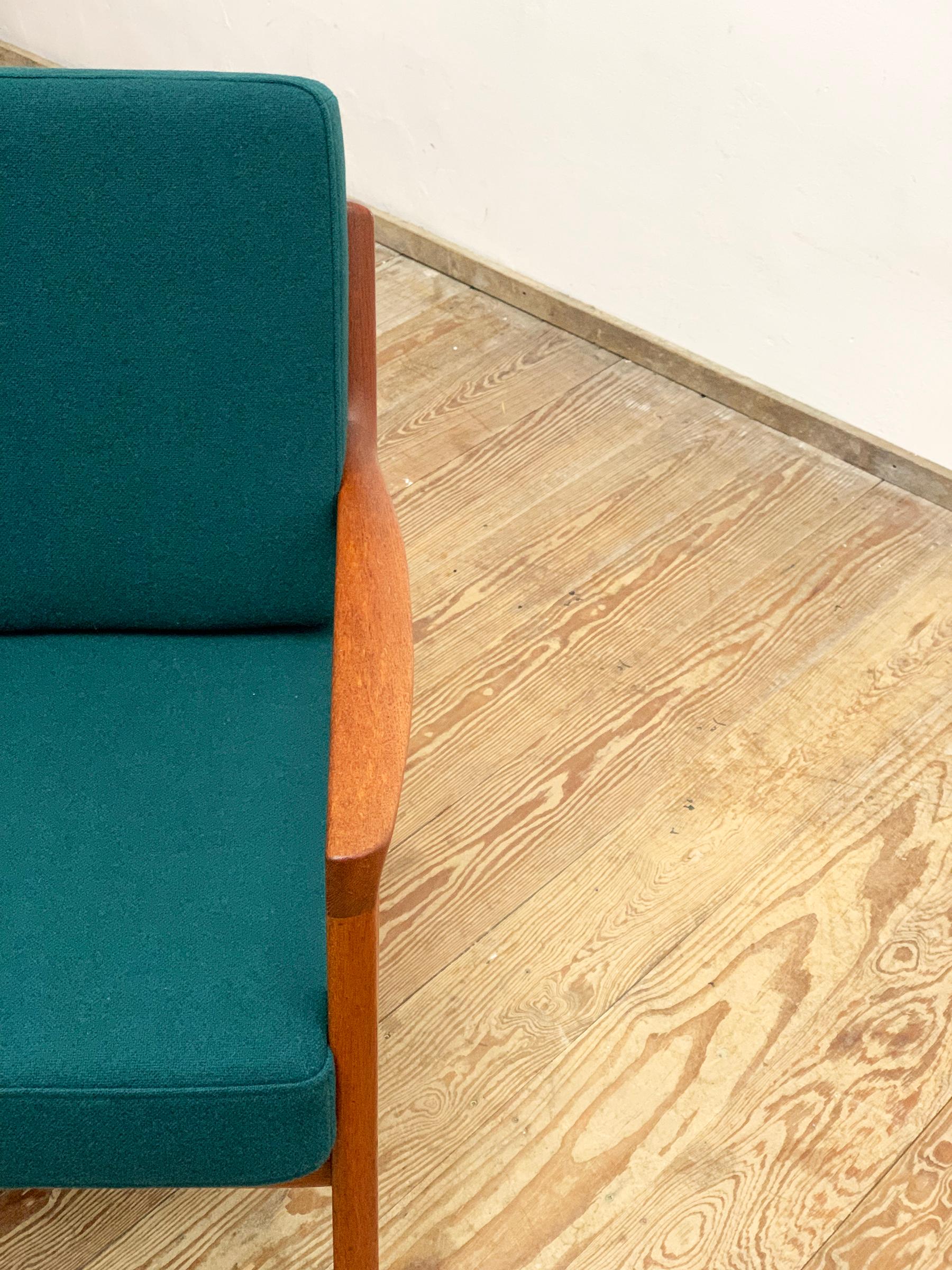 Mid-Century Design Teakholz-Sessel, Ole Wanscher für France & Søn, Dänemark, 1950er Jahre im Angebot 2