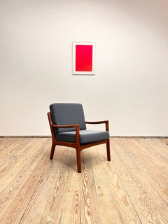 Mid-Century Design Teak Armchair, Ole Wanscher for France & Søn, Denmark, 1950s