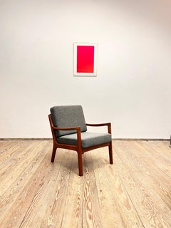 Mid-Century Teak Lounge Chair by Ole Wanscher, France & Søn, Denmark, MCM