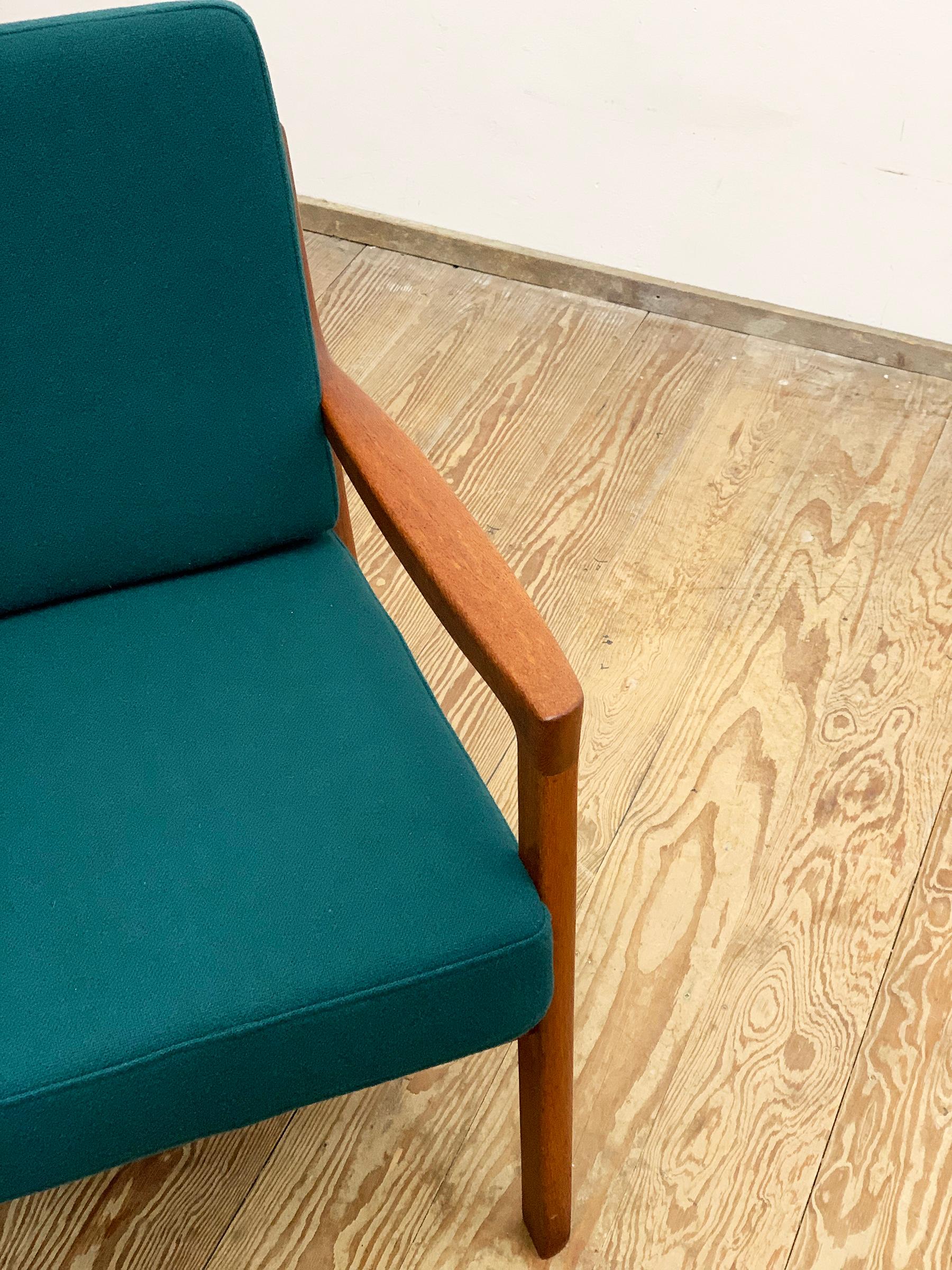 Mid-Century Design Teakholz-Sessel, Ole Wanscher für France & Søn, Dänemark, 1950er Jahre im Angebot 1