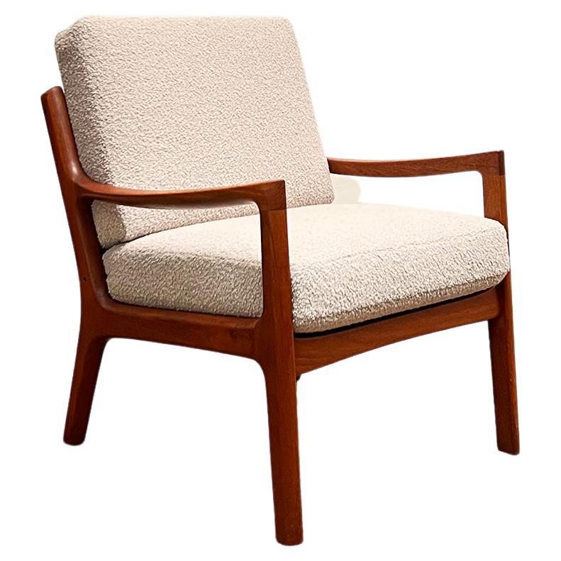 Mid-Century Design Teak Armchair, Ole Wanscher for France & Søn, Denmark, 1950s