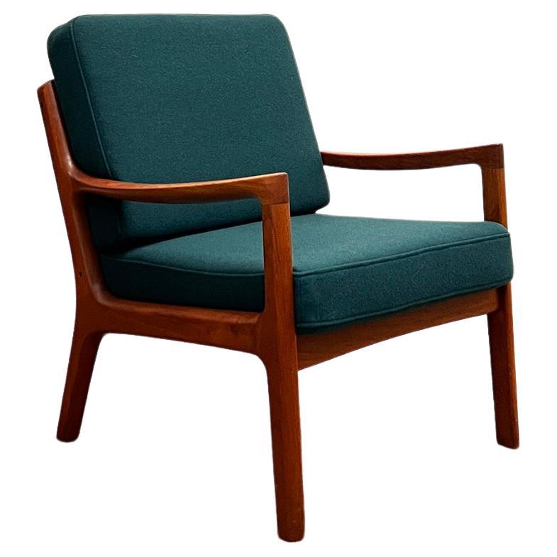 Mid-Century Design Teak Armchair, Ole Wanscher for France & Søn, Denmark, 1950s