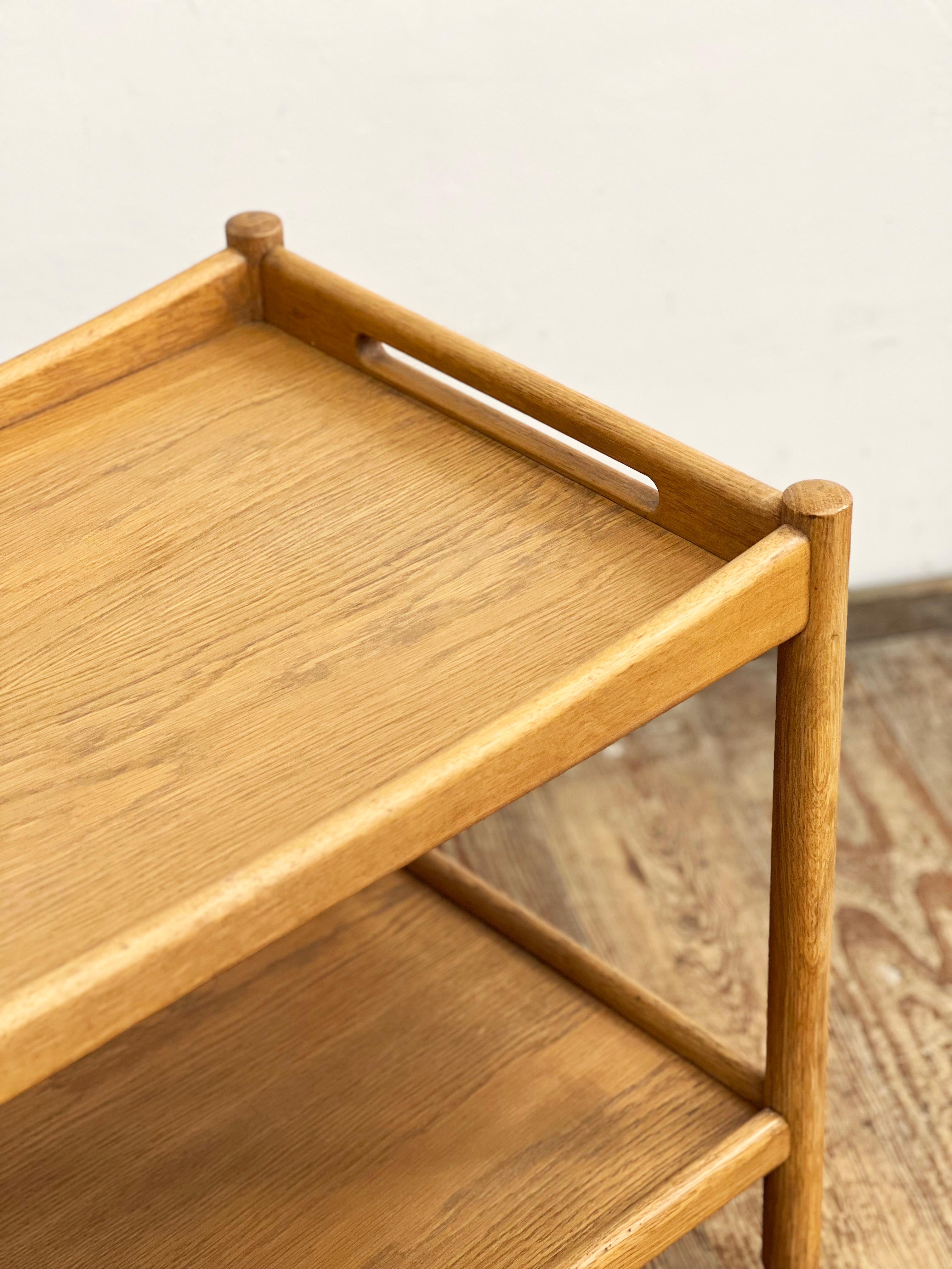 Bar-/Servierwagen oder -wagen aus Teakholz im Mid-Century-Design, Hans Wegner, Andreas Tuck im Angebot 4