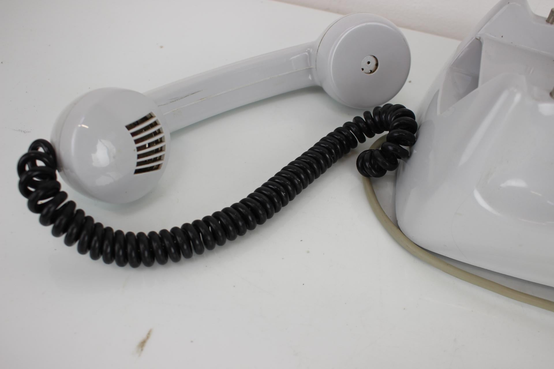 Telephone du milieu du siècle dernier de Tesla, 1979, Tchécoslovaquie en vente 3
