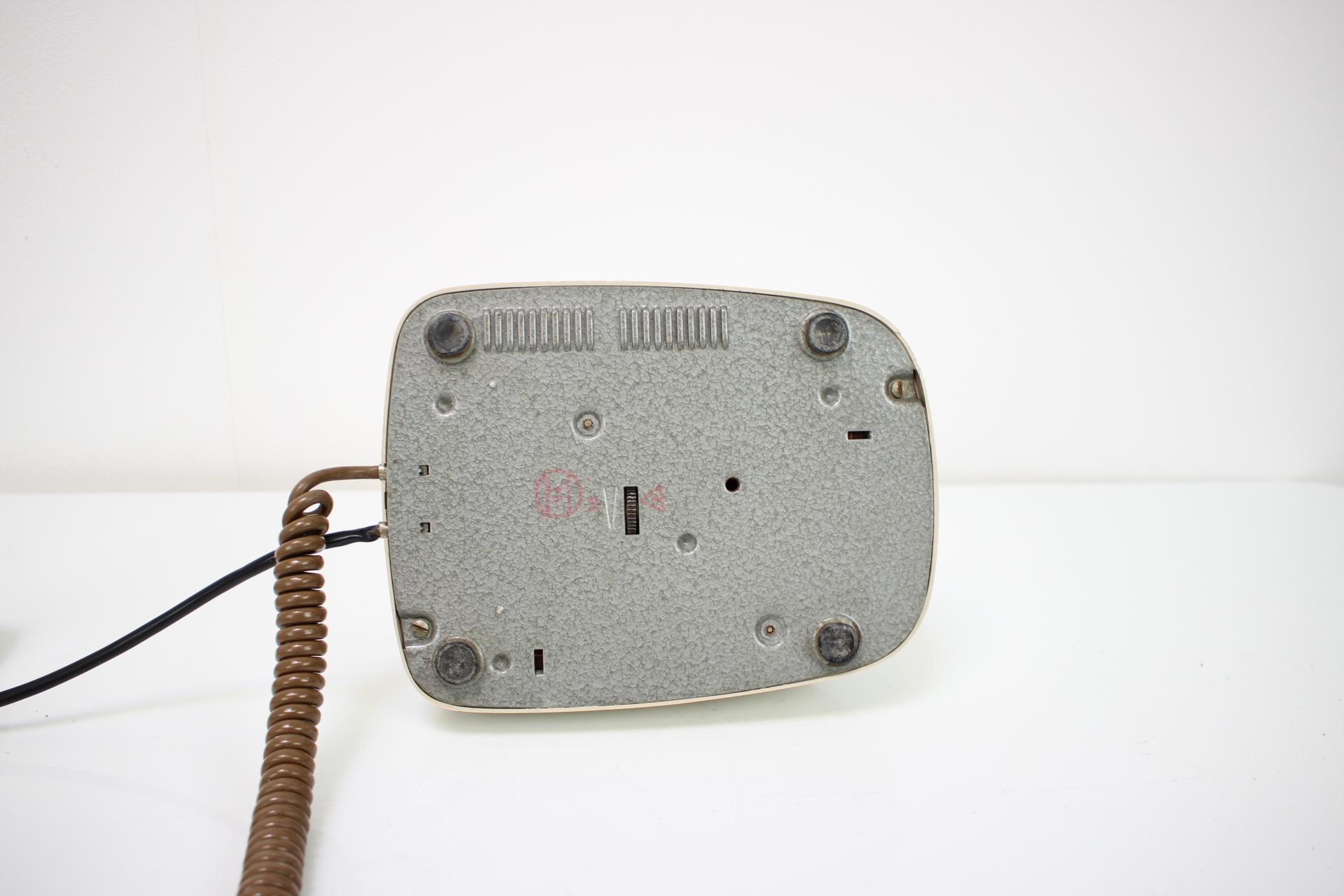 Fin du 20e siècle Telephone du milieu du siècle dernier de Tesla, 1979, Tchécoslovaquie en vente
