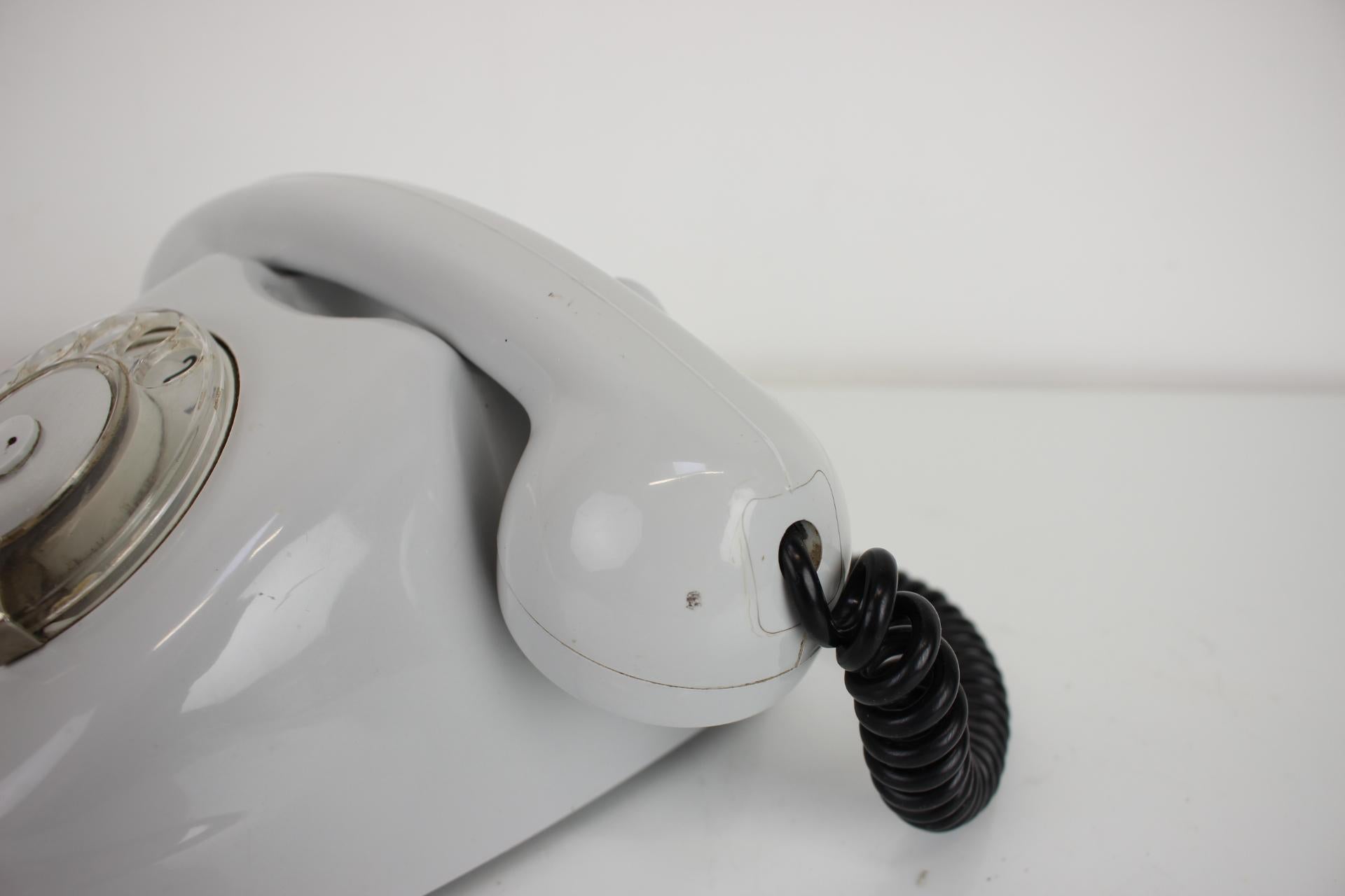 Fin du 20e siècle Telephone du milieu du siècle dernier de Tesla, 1979, Tchécoslovaquie en vente