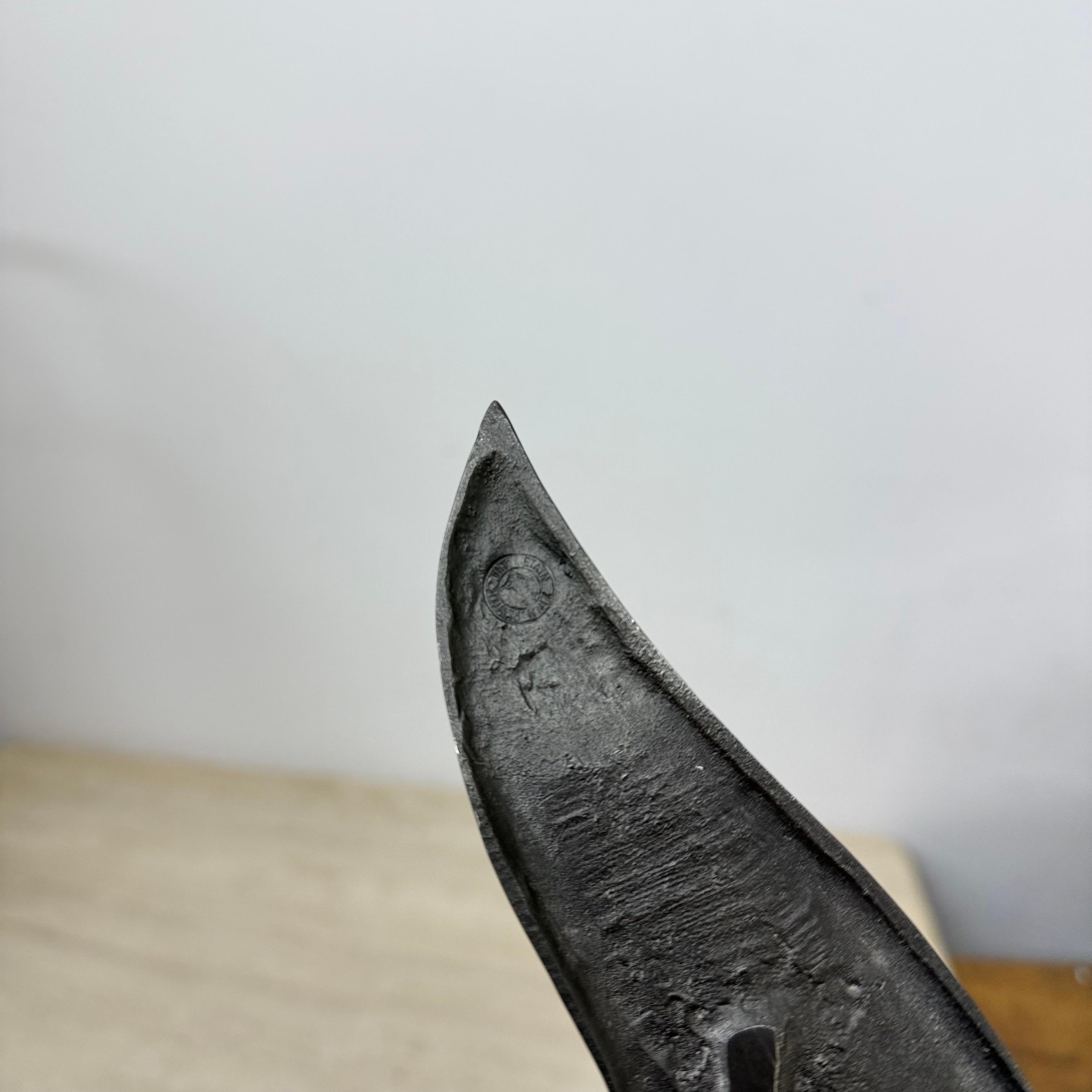 Uccello da parete in stagno e peltro dal design di metà secolo, anni '70 in vendita 10