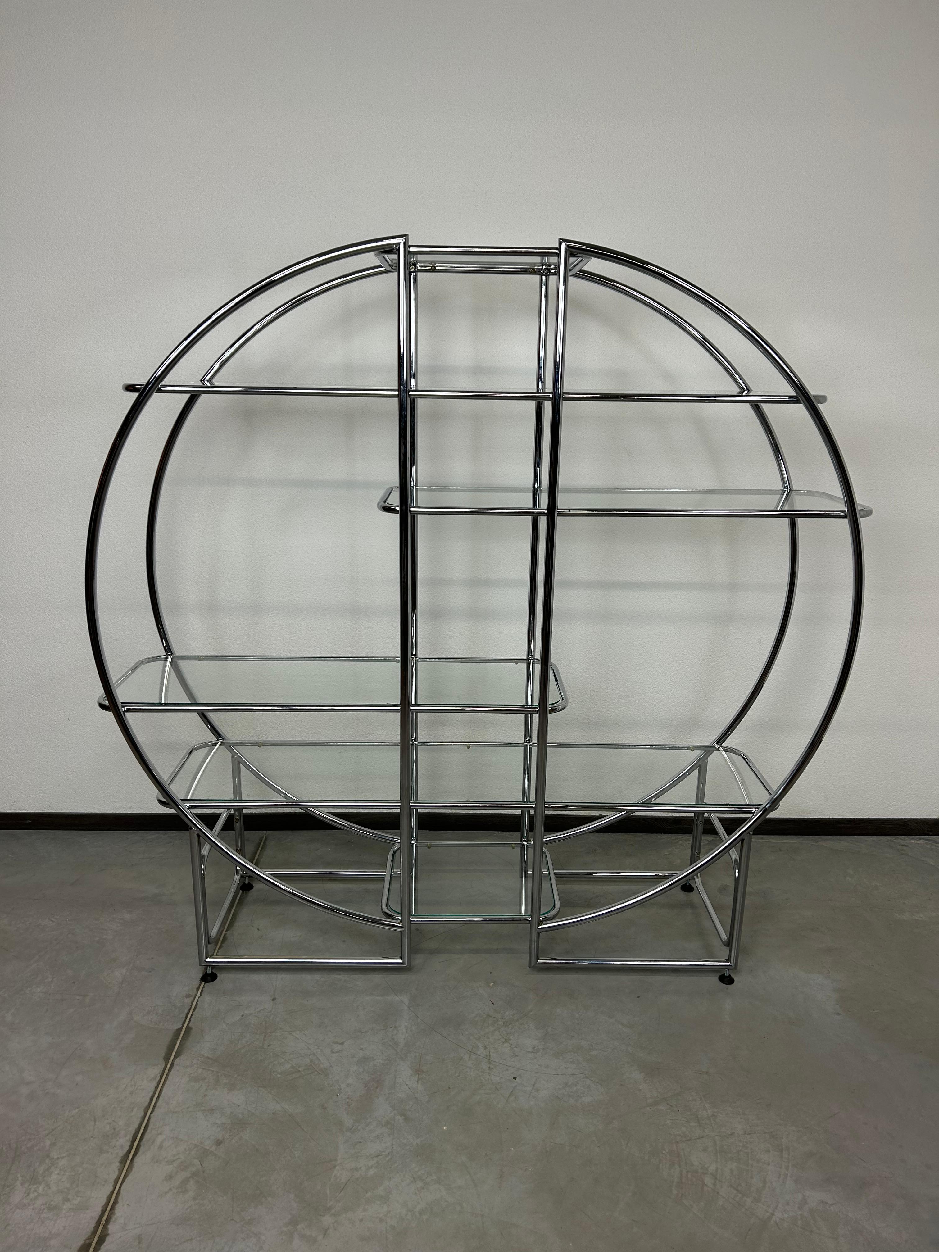 Bauhaus Mid-century design tubular steel etagere For Sale