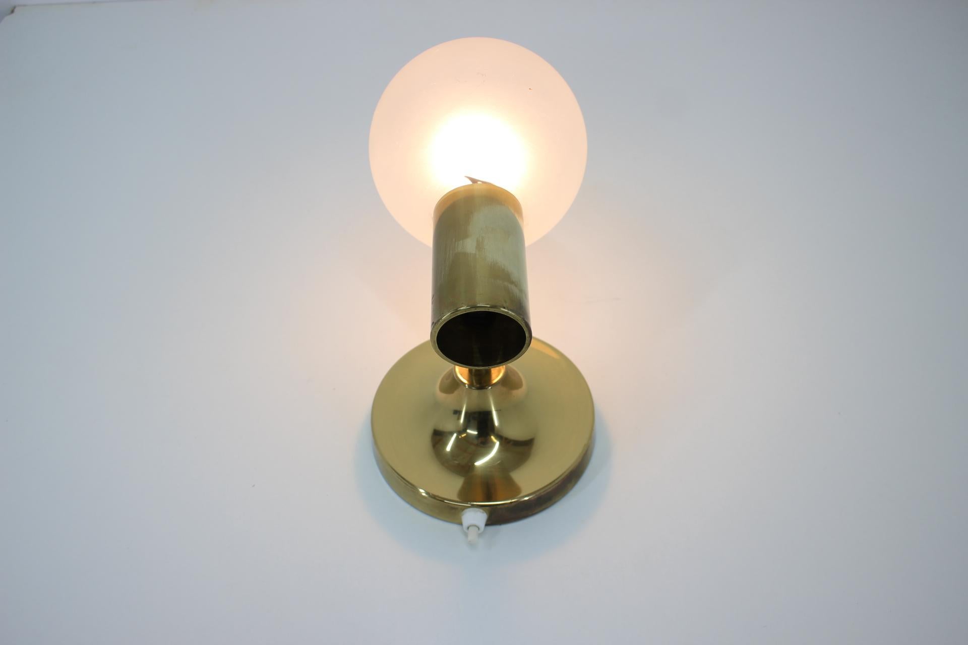 German Midcentury Design Wall Lamp, 1970s For Sale