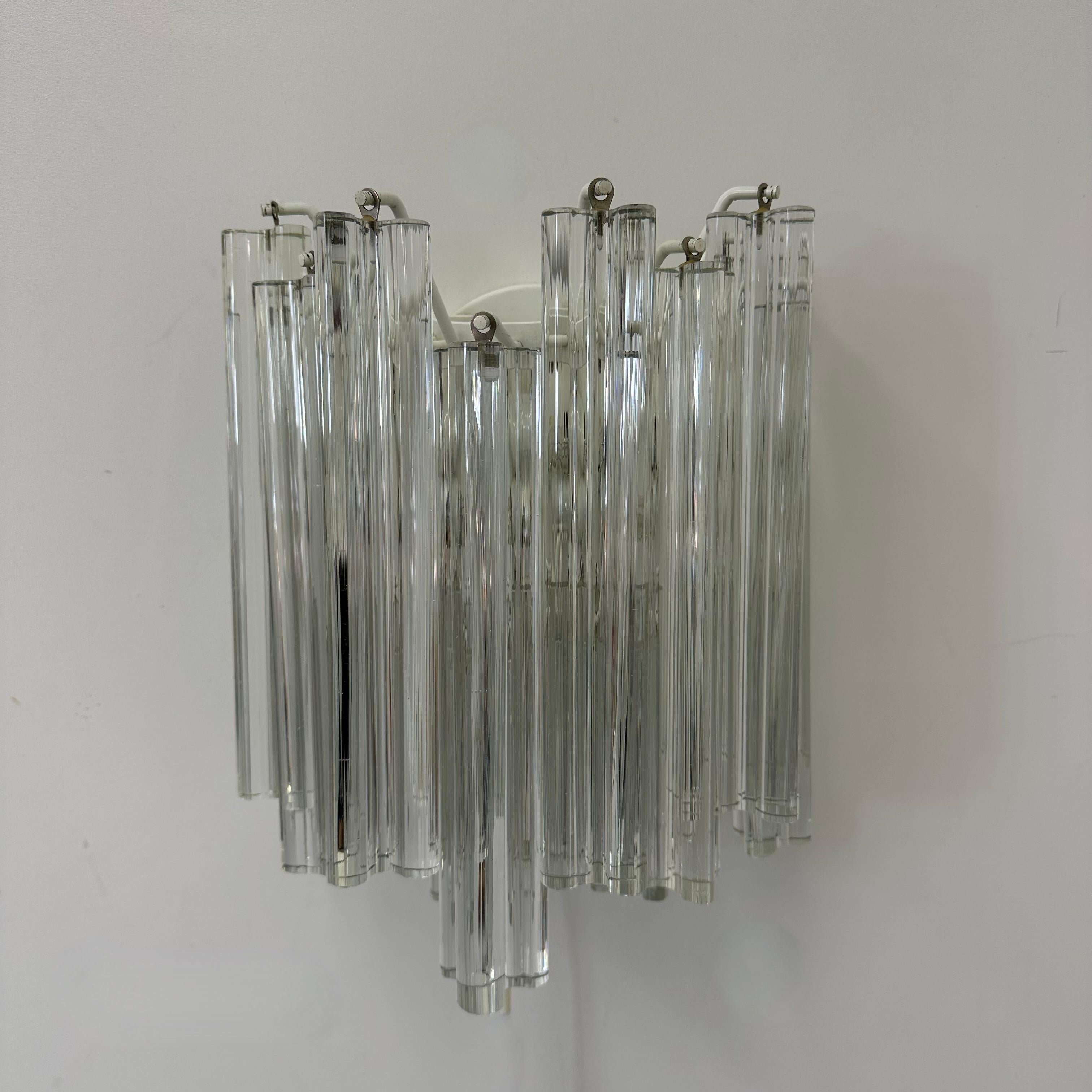 Mid century design wall lamp , 1970s Germany Venini for Kalmar en vente 4