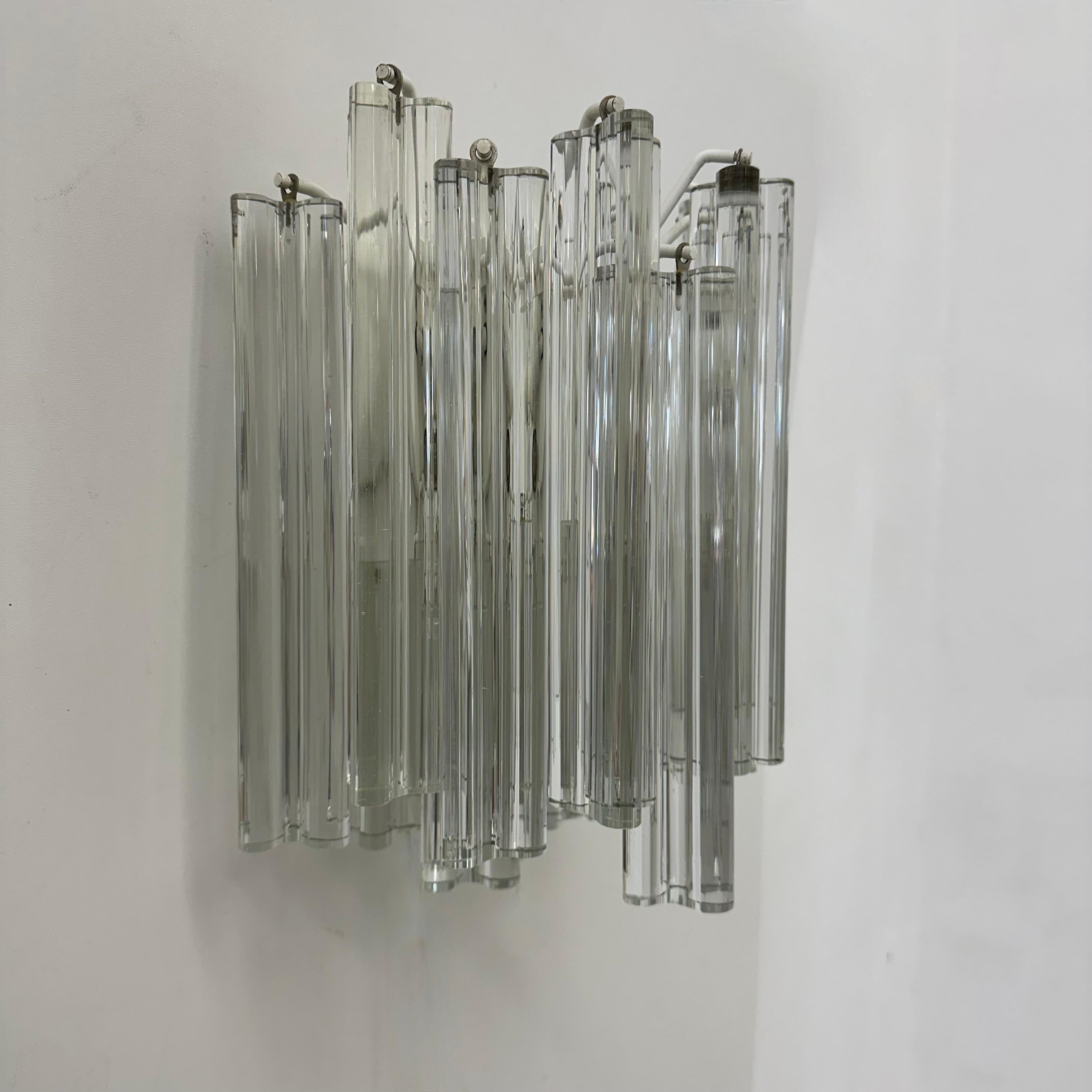 Mid century design wall lamp , 1970s Germany Venini for Kalmar en vente 6