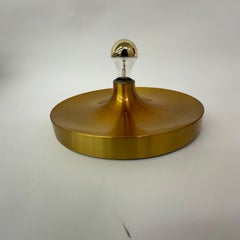 Lampe murale disque design du milieu du siècle, années 1970