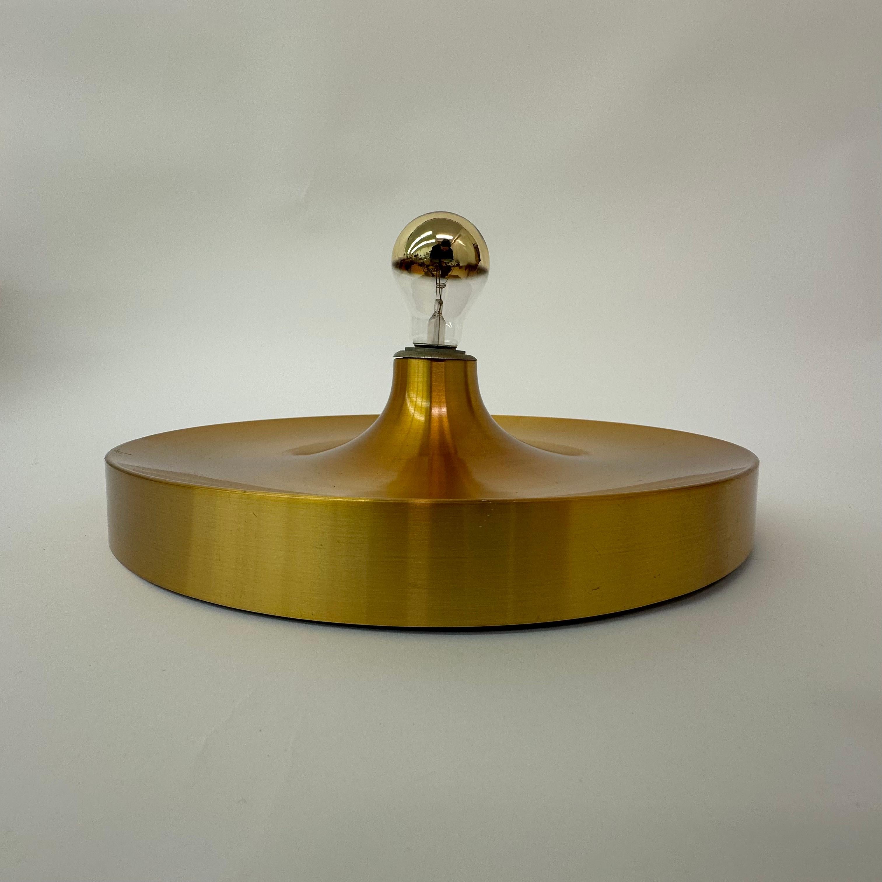 Mid-Century Modern Mid Century design wall lamp disc , 1970’s For Sale