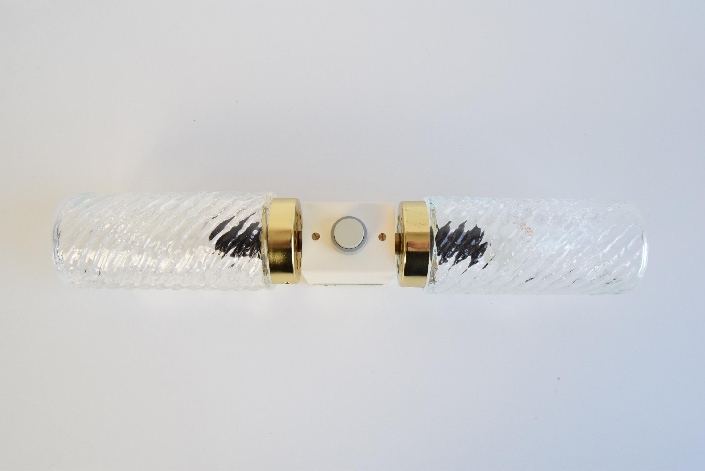 Metallo Lampada da parete dal design di metà secolo / Napako, anni '70. in vendita
