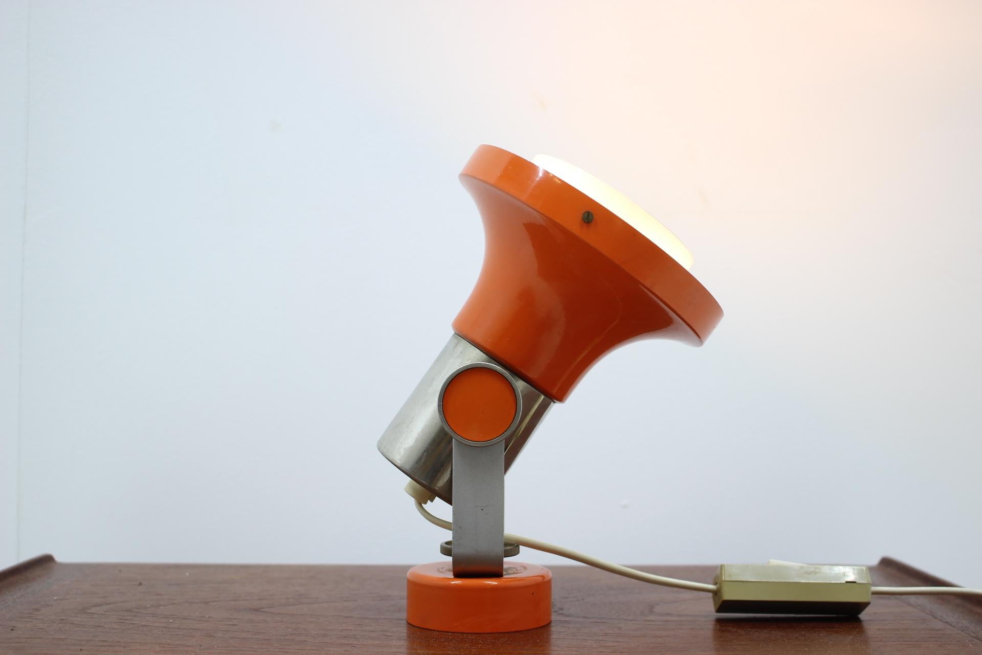 Mid-Century Modern Midcentury Design Wall or Table Lamp by Pavel Grus, 1970s For Sale