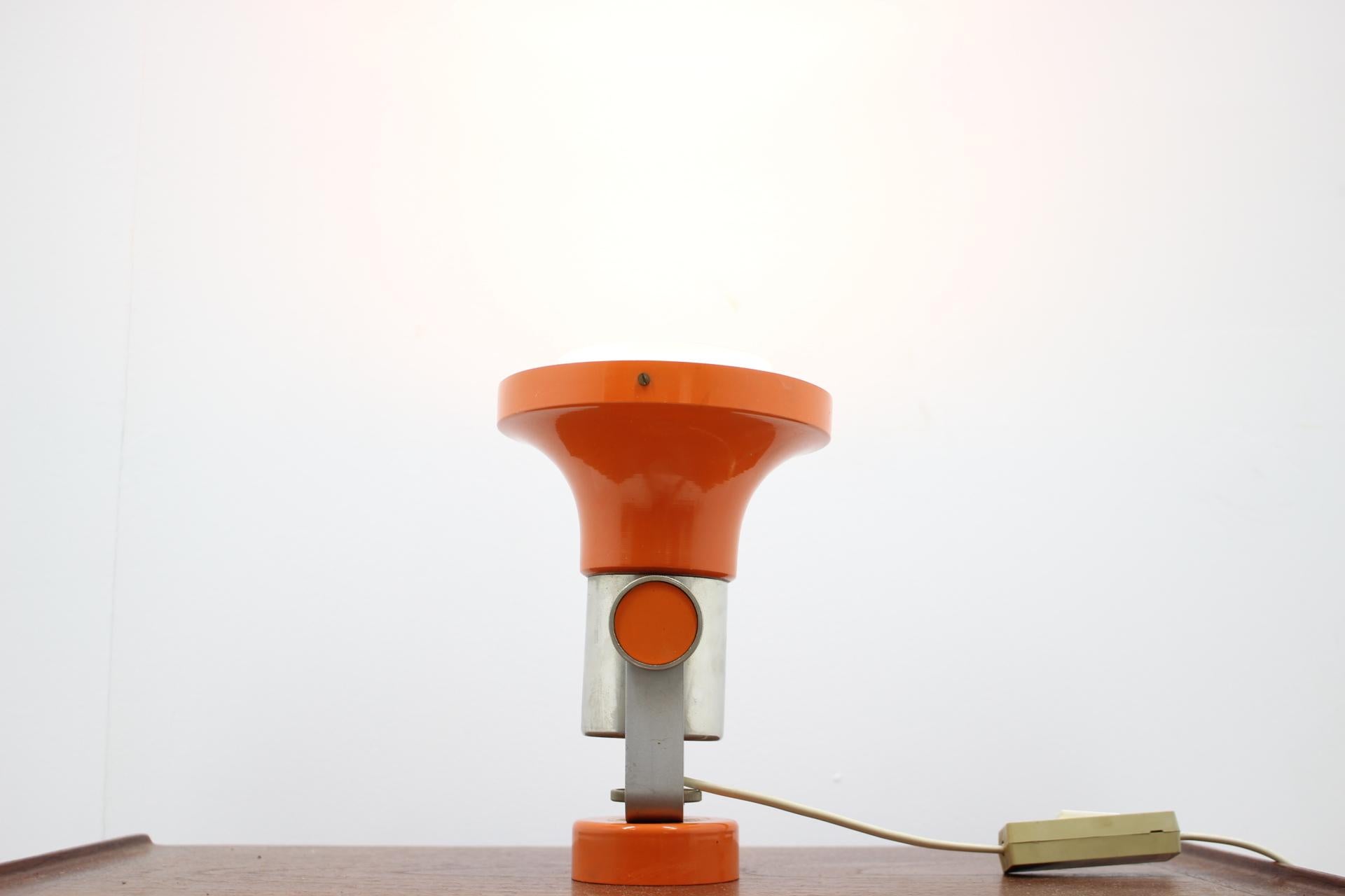 Czech Midcentury Design Wall or Table Lamp by Pavel Grus, 1970s For Sale