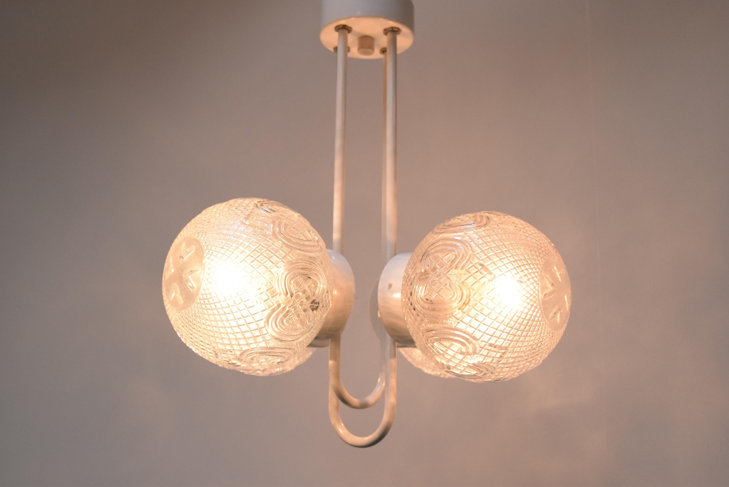 Kronleuchter im Mid-Century-Design von Jilove u Decina, 1970er Jahre. im Angebot 3