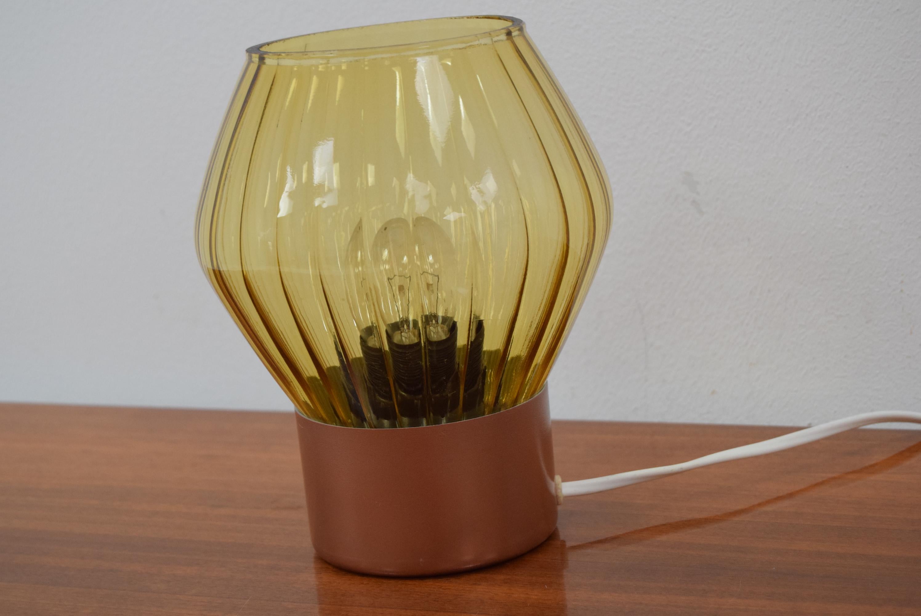 Czech Mid Century Designed Table Lamp Pokrok Žilina, 1960´s