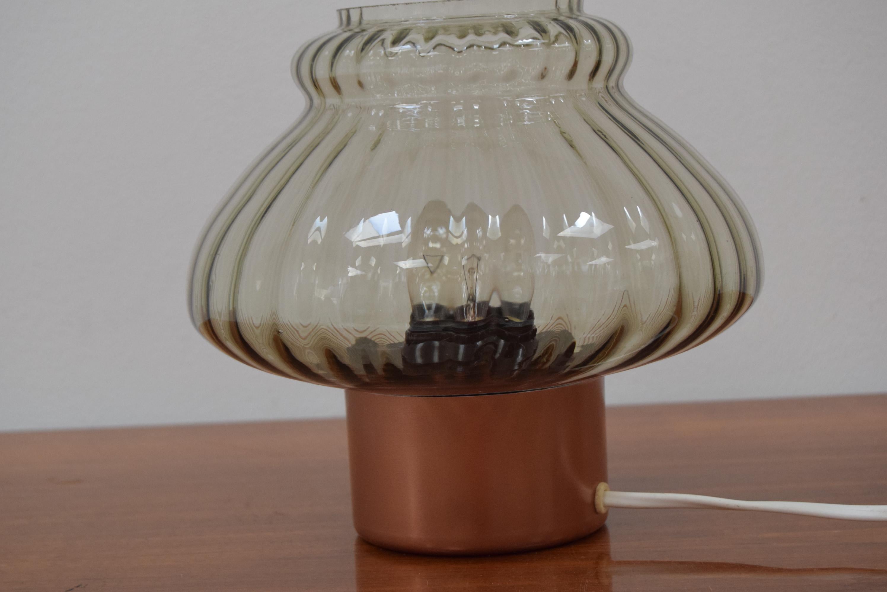 Mid-Century Designed Table Lamp Pokrok Žilina, 1960's In Good Condition In Praha, CZ