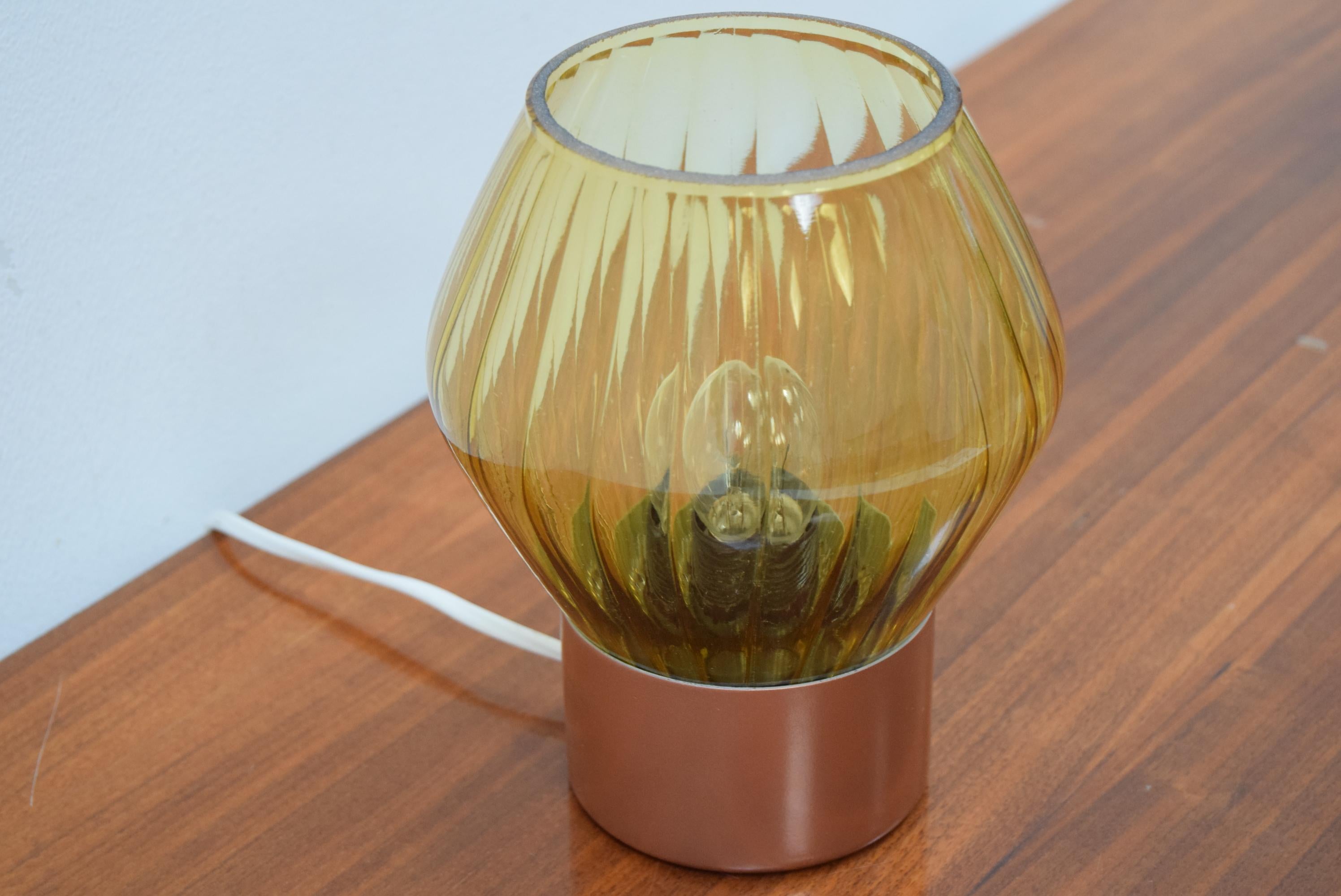 Mid-20th Century Mid Century Designed Table Lamp Pokrok Žilina, 1960´s