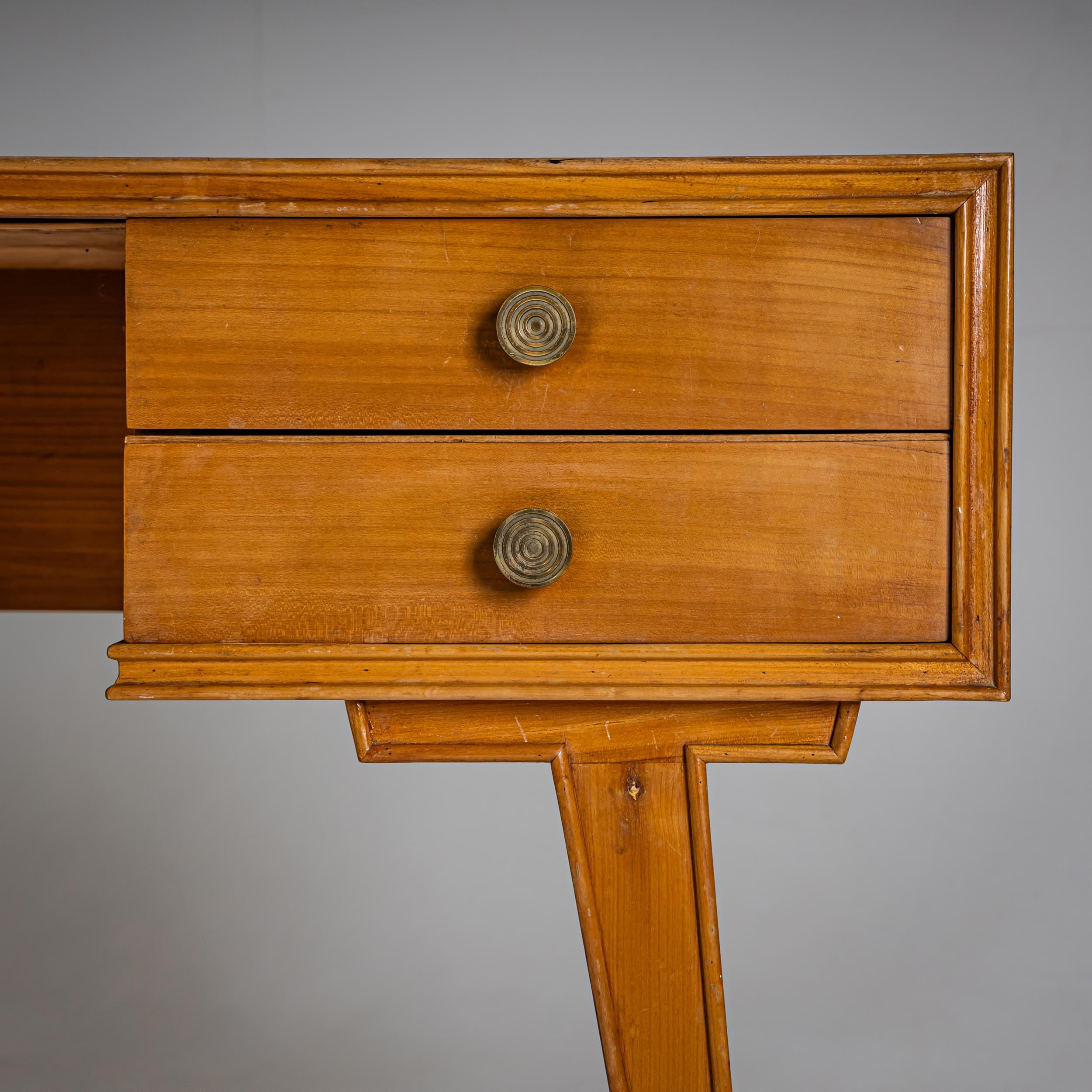 Italian Mid-Century Desk, 1950s/60s For Sale