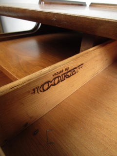 Midcentury Desk and Chair by Hooker Furniture